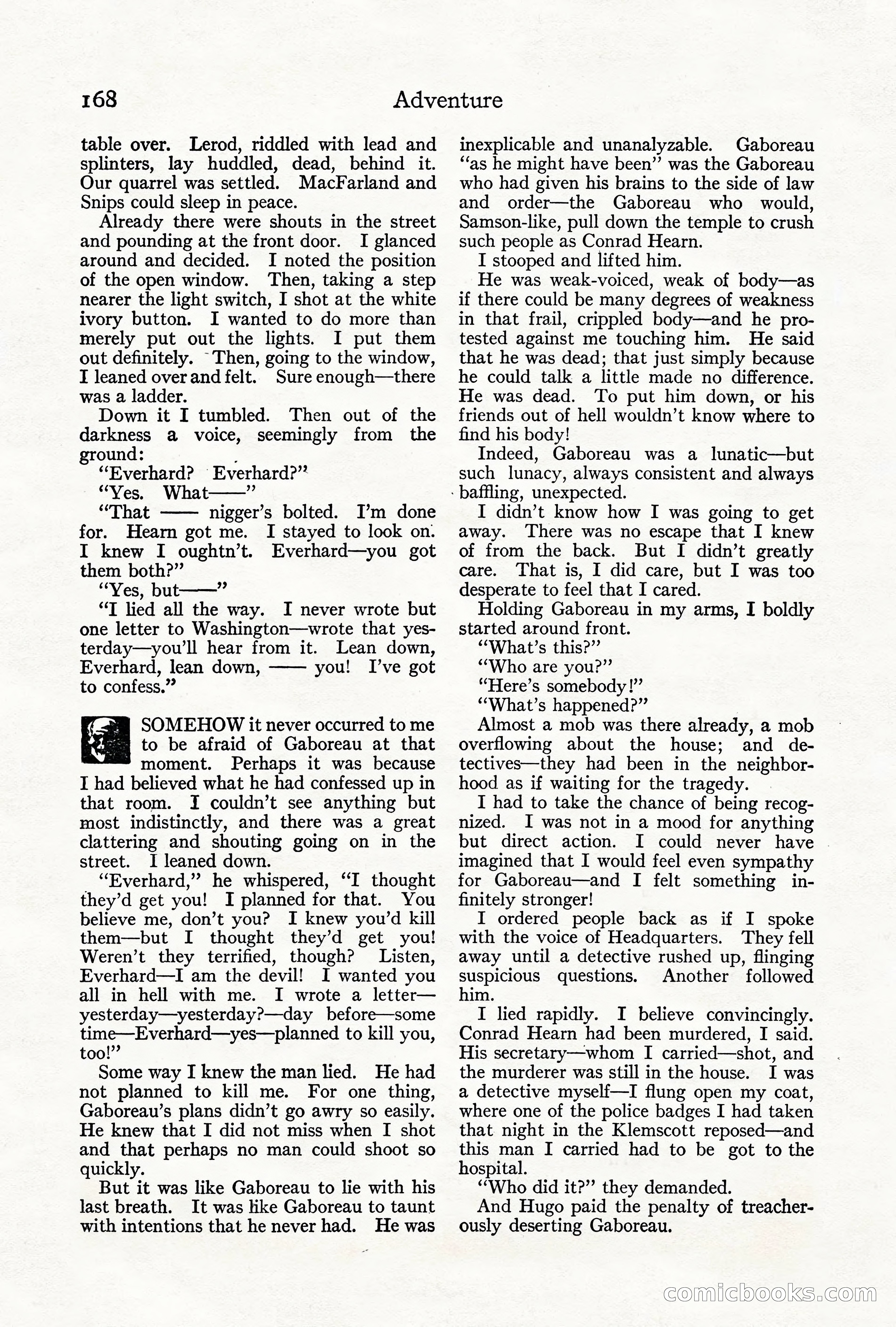 Adventure Magazine, June 3, 1919 — page 174 of 200