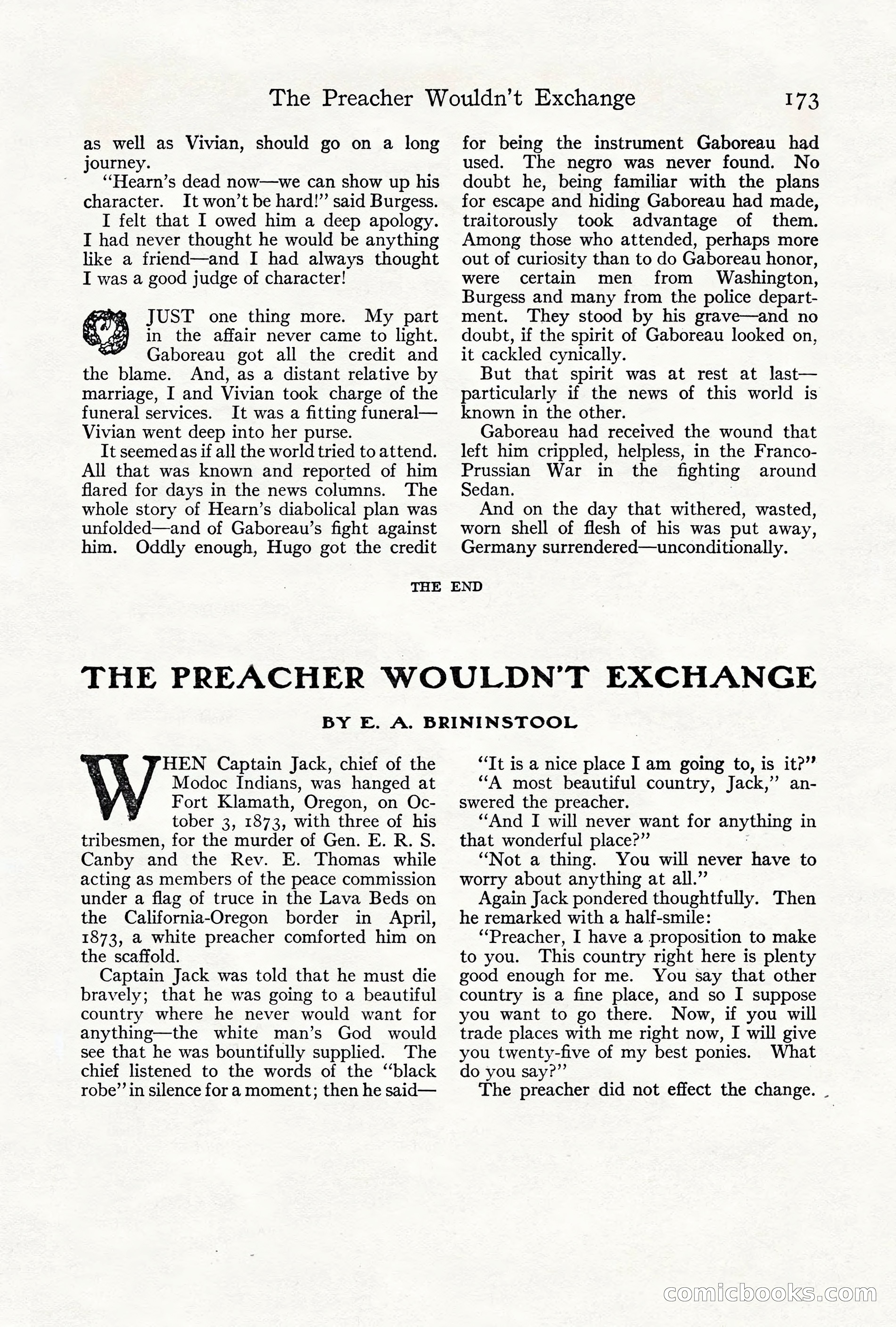 Adventure Magazine, June 3, 1919 — page 179 of 200
