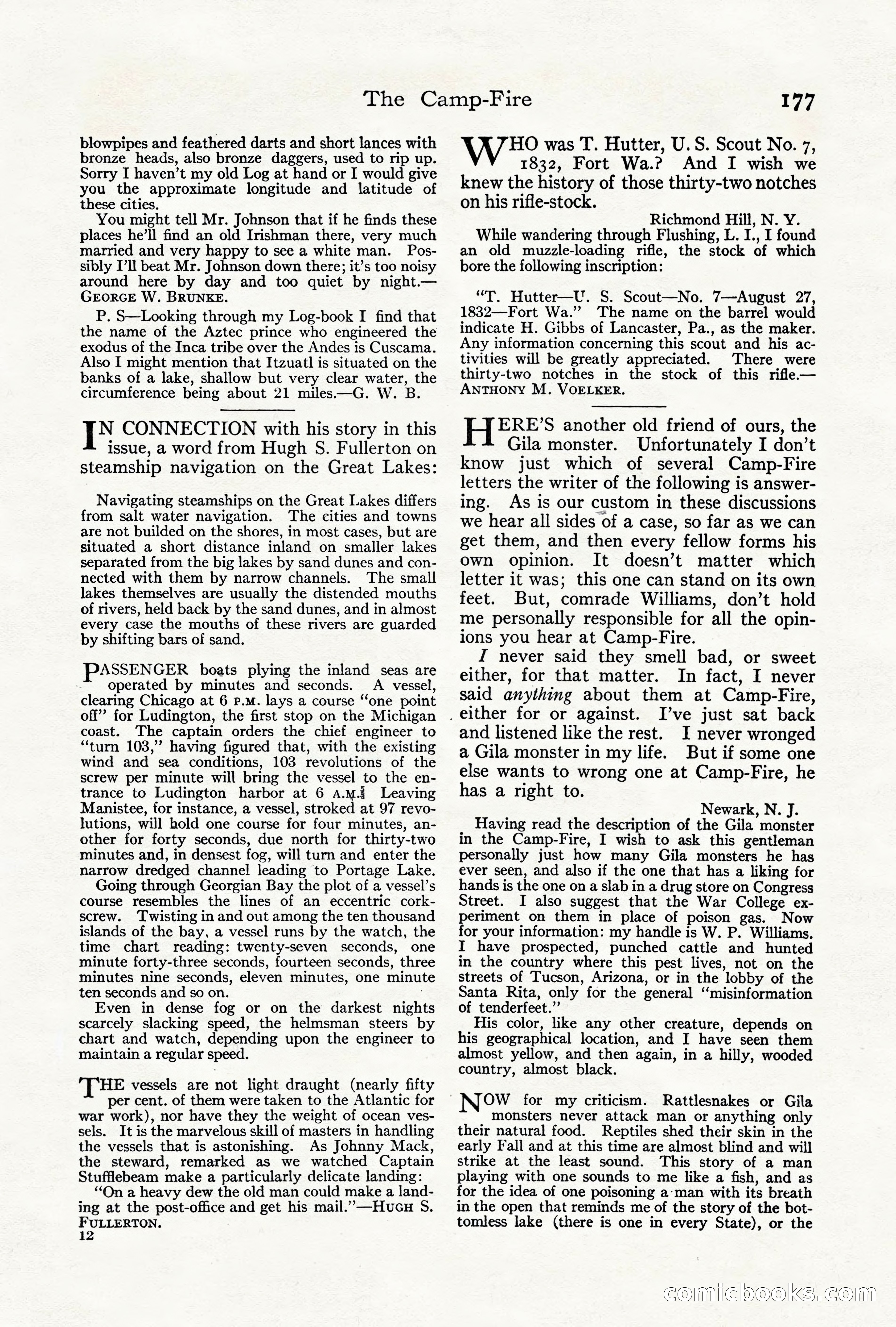 Adventure Magazine, June 3, 1919 — page 183 of 200