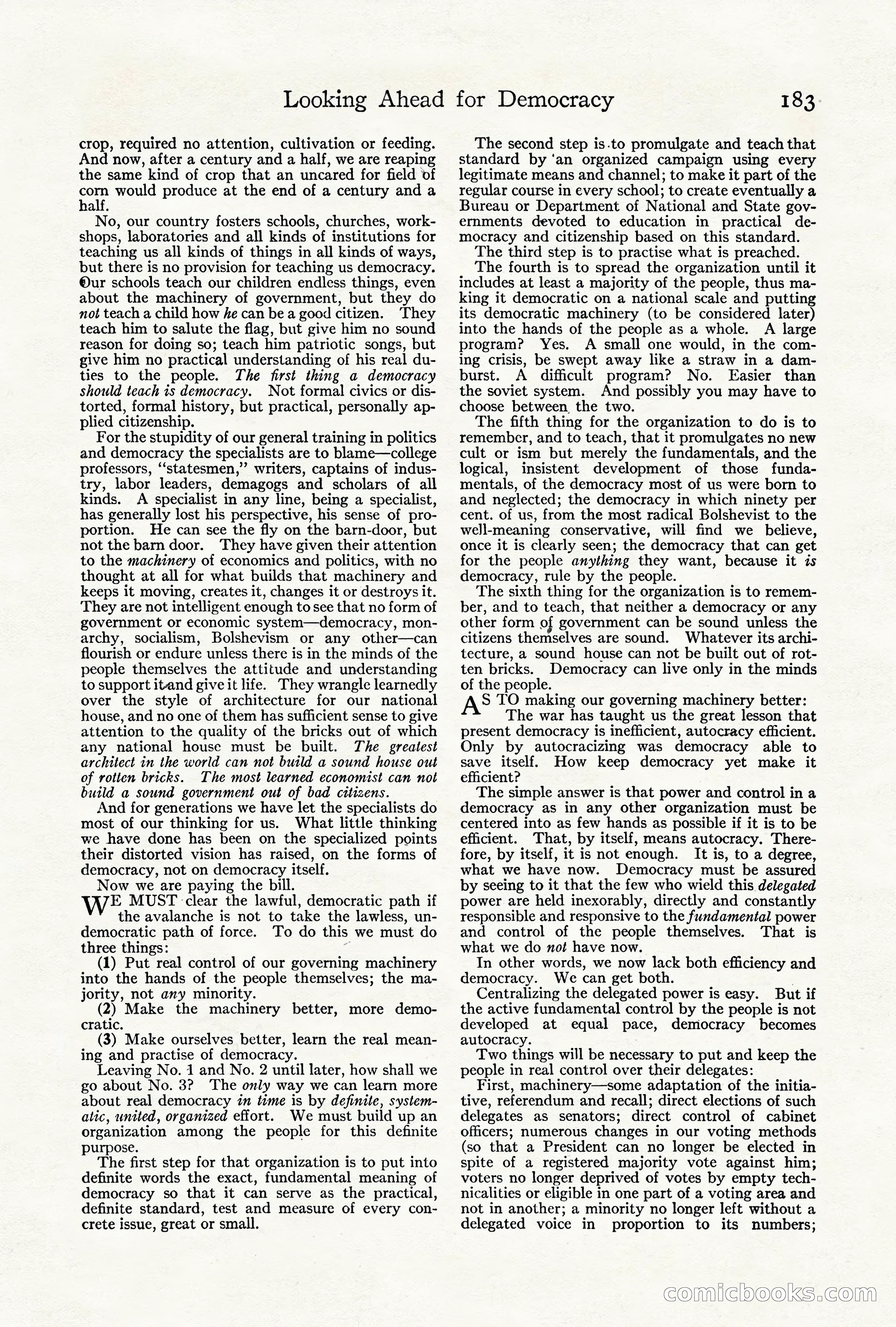 Adventure Magazine, June 3, 1919 — page 189 of 200