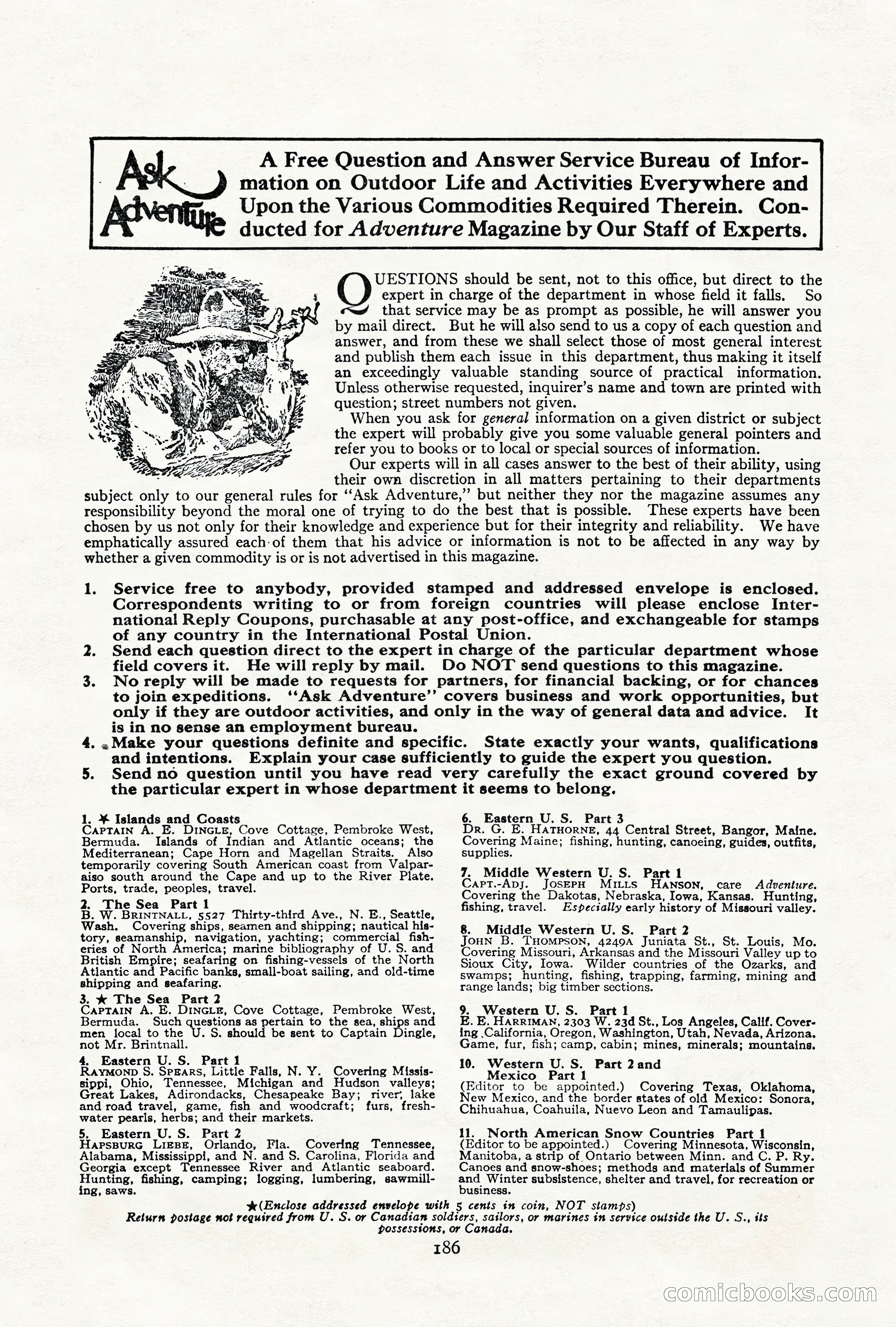 Adventure Magazine, June 3, 1919 — page 192 of 200