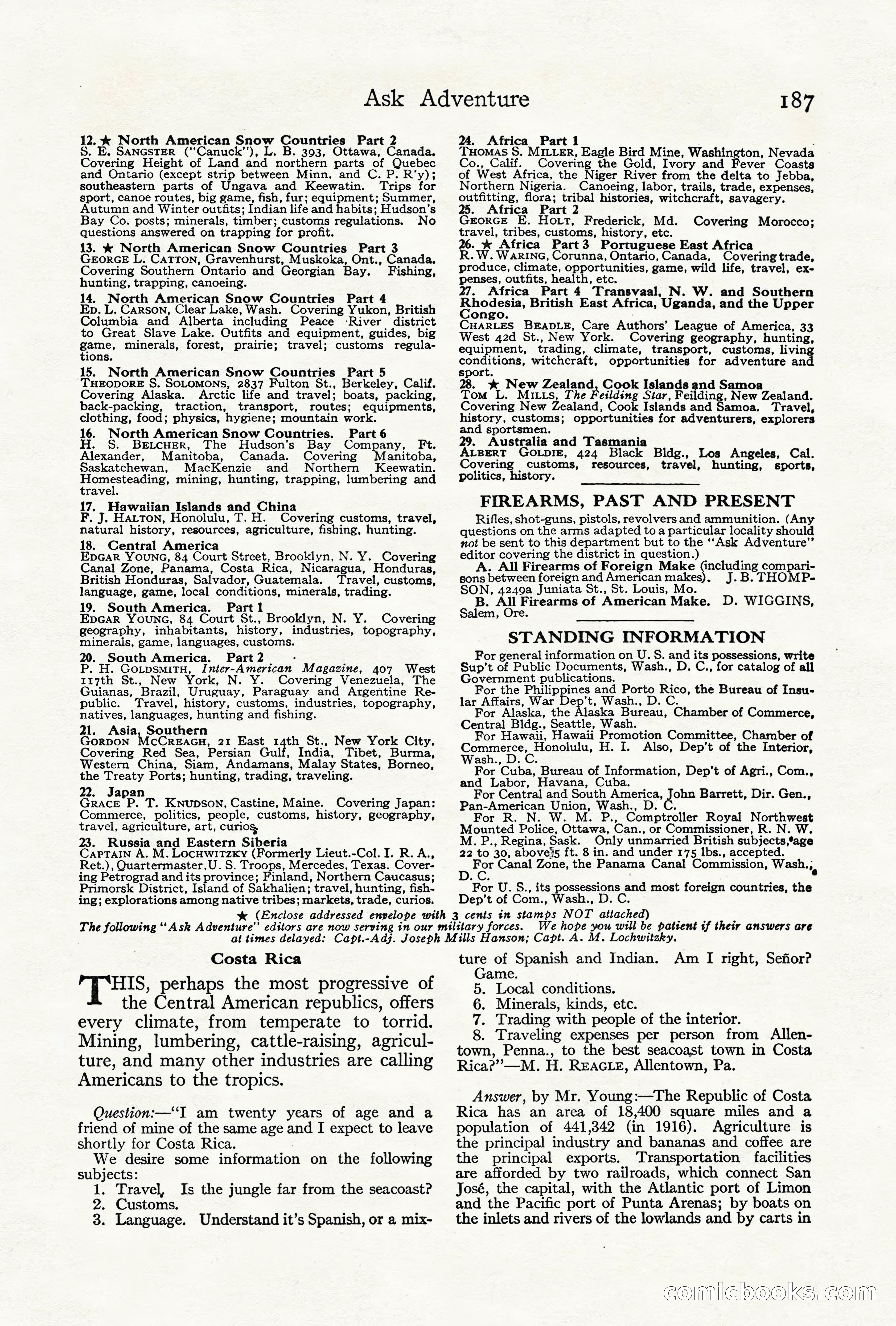 Adventure Magazine, June 3, 1919 — page 193 of 200