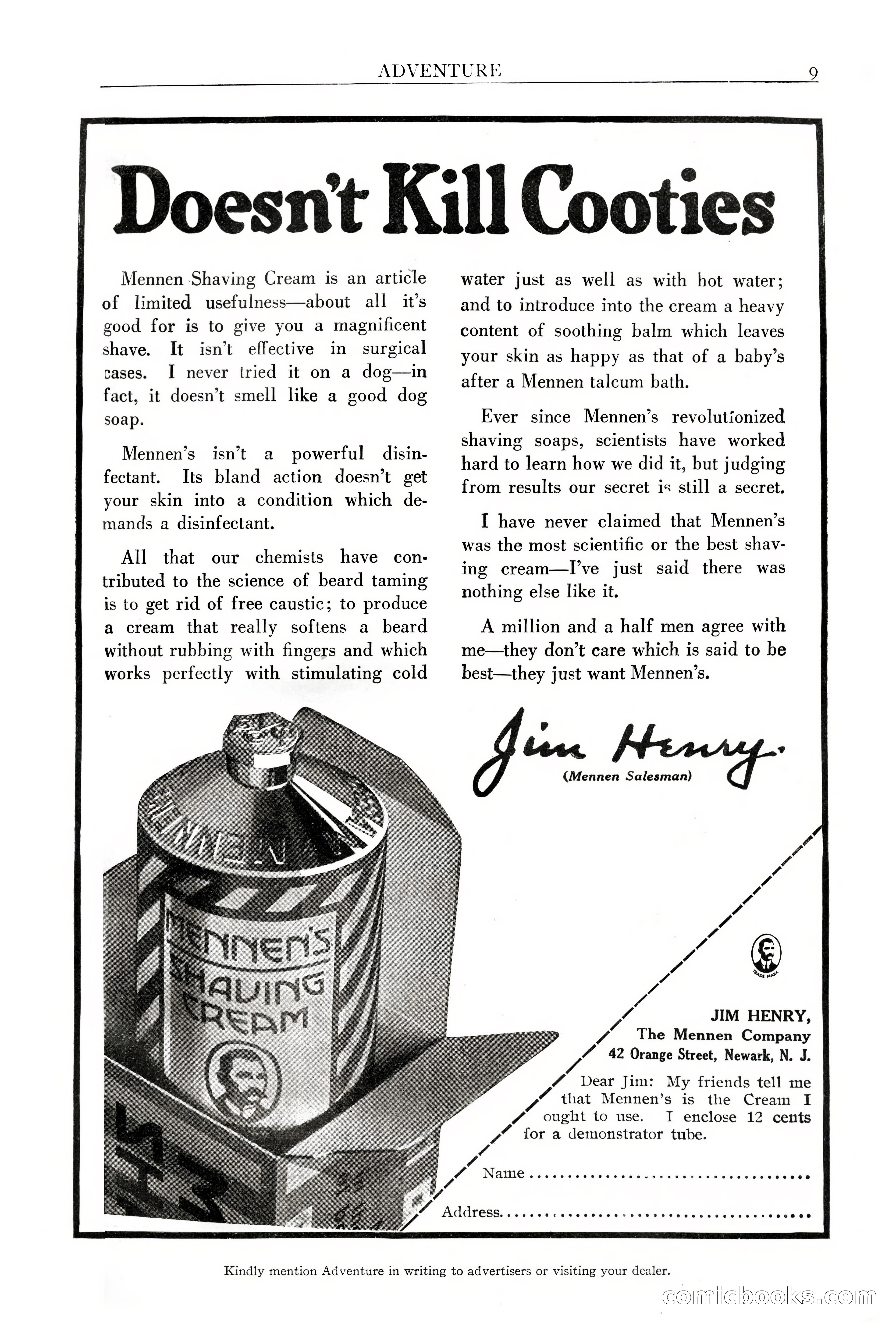 Adventure Magazine, October 3, 1919 — page 11 of 206