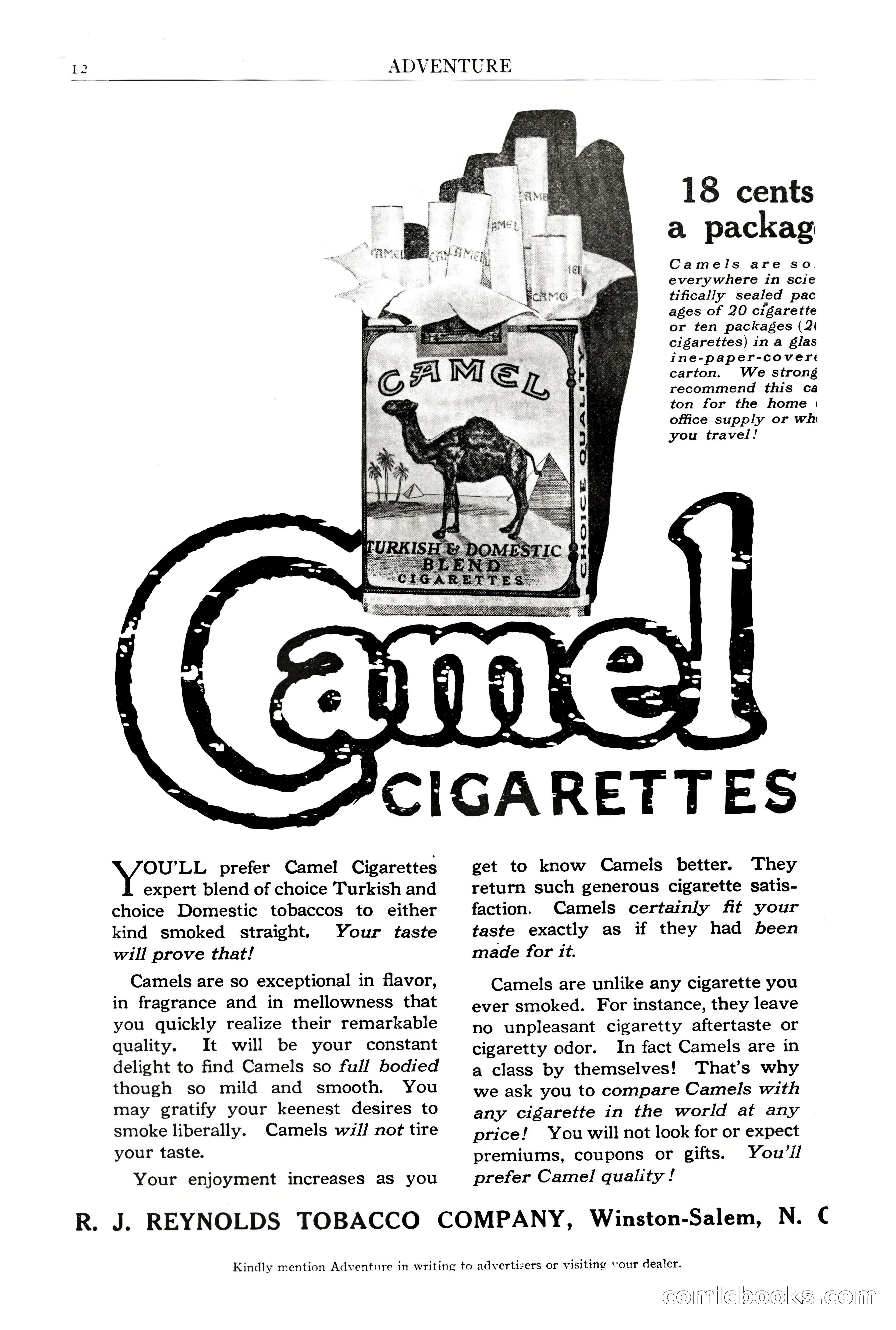 Adventure Magazine, October 3, 1919 — page 14 of 206