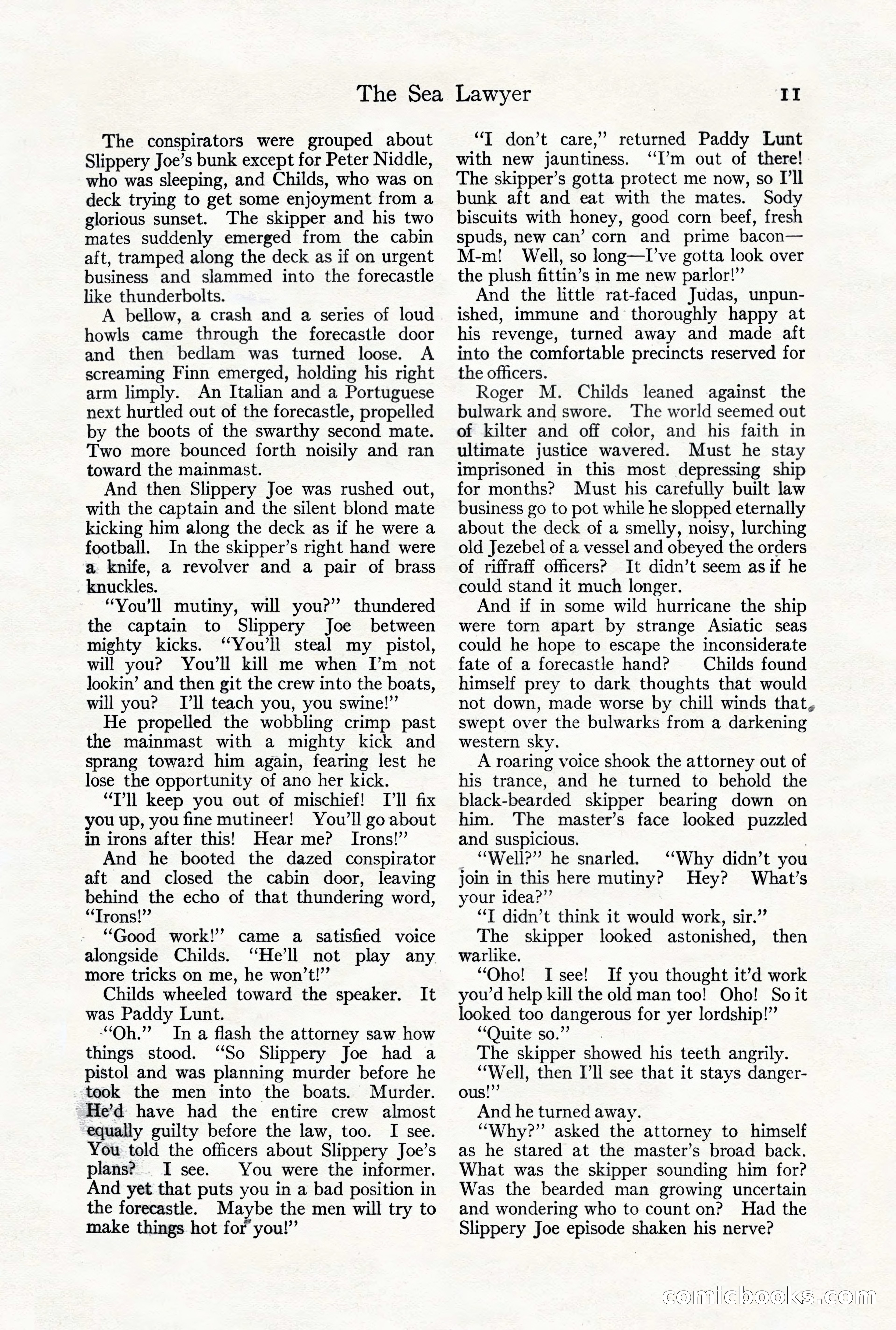 Adventure Magazine, October 3, 1919 — page 25 of 206