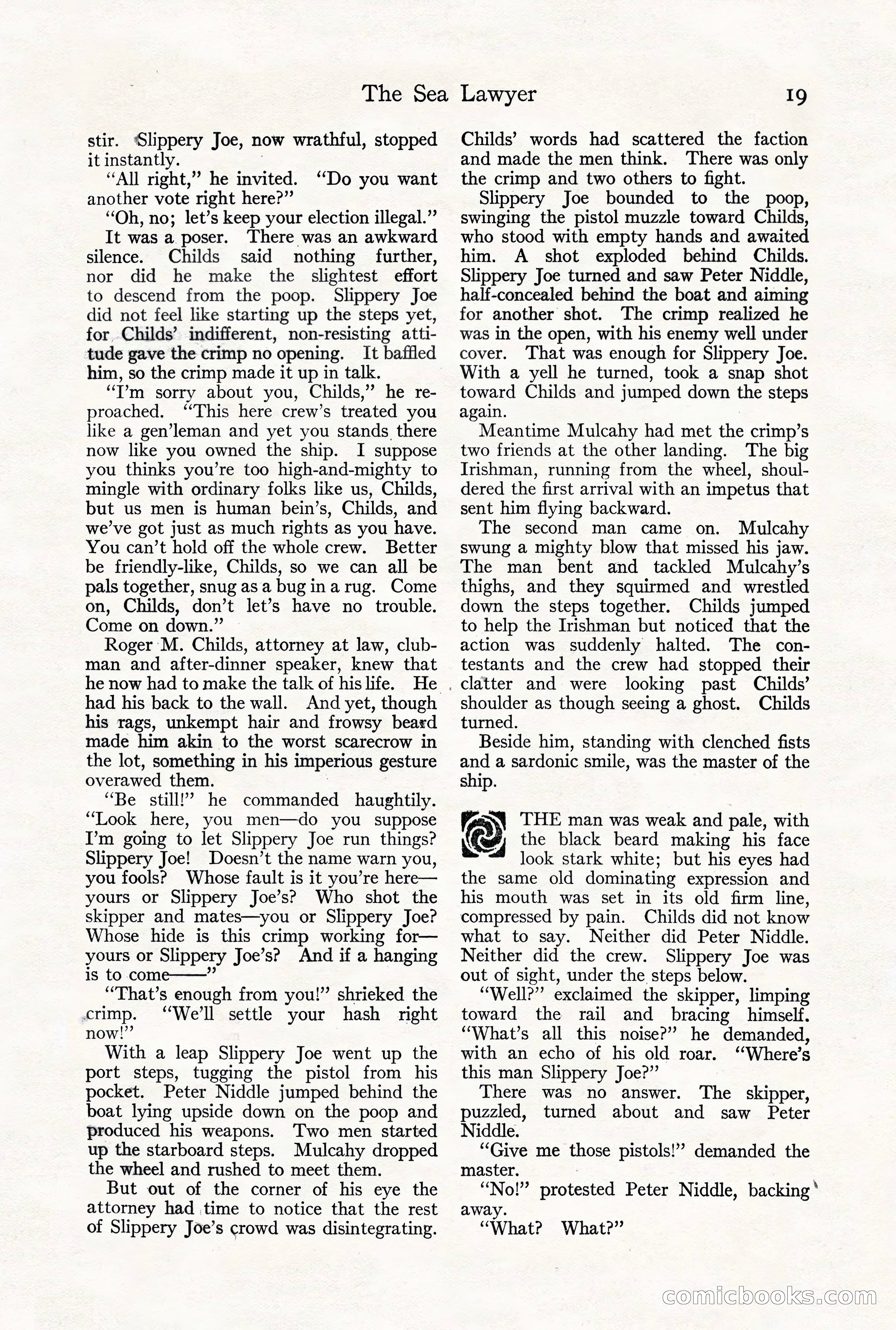 Adventure Magazine, October 3, 1919 — page 33 of 206