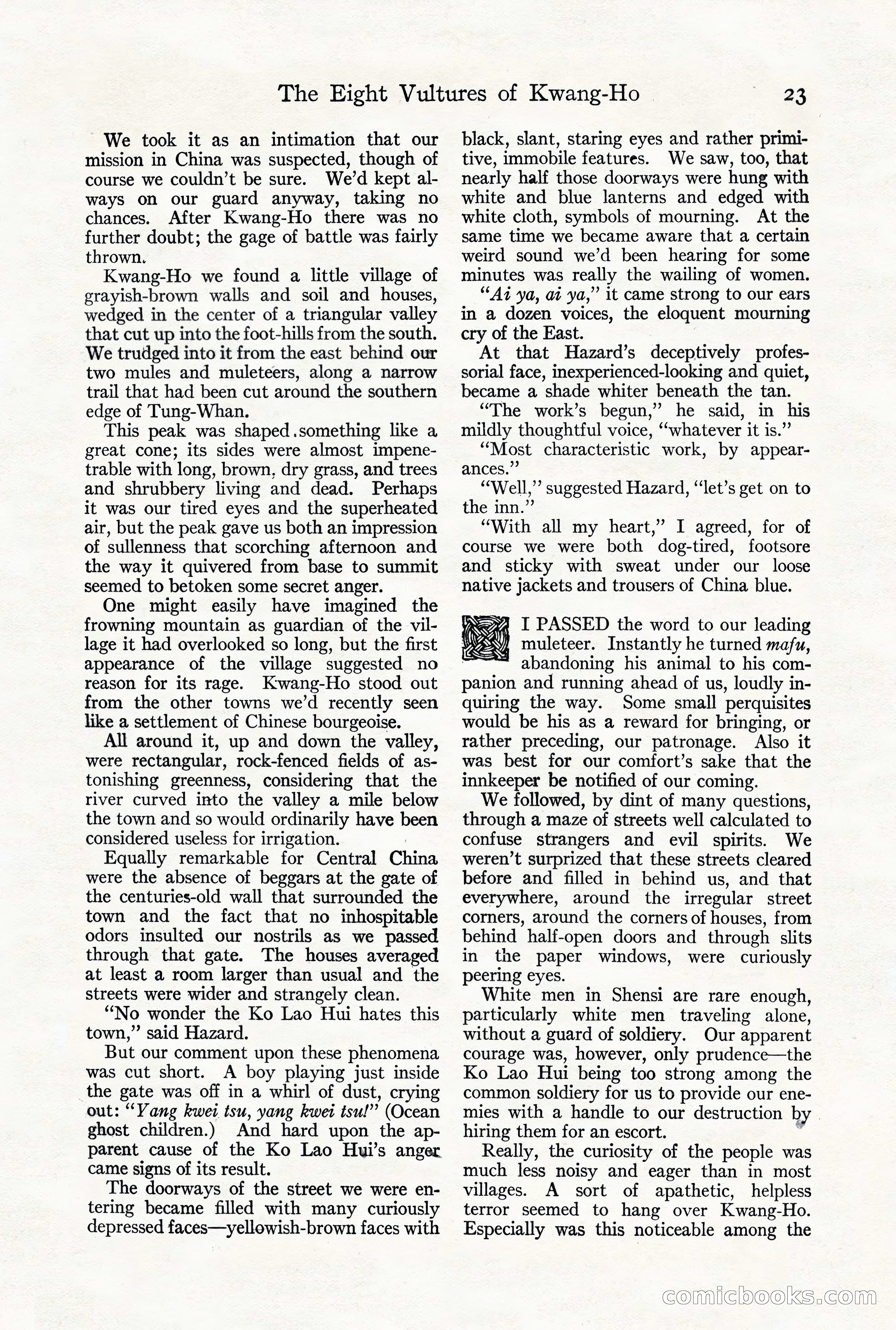Adventure Magazine, October 3, 1919 — page 37 of 206