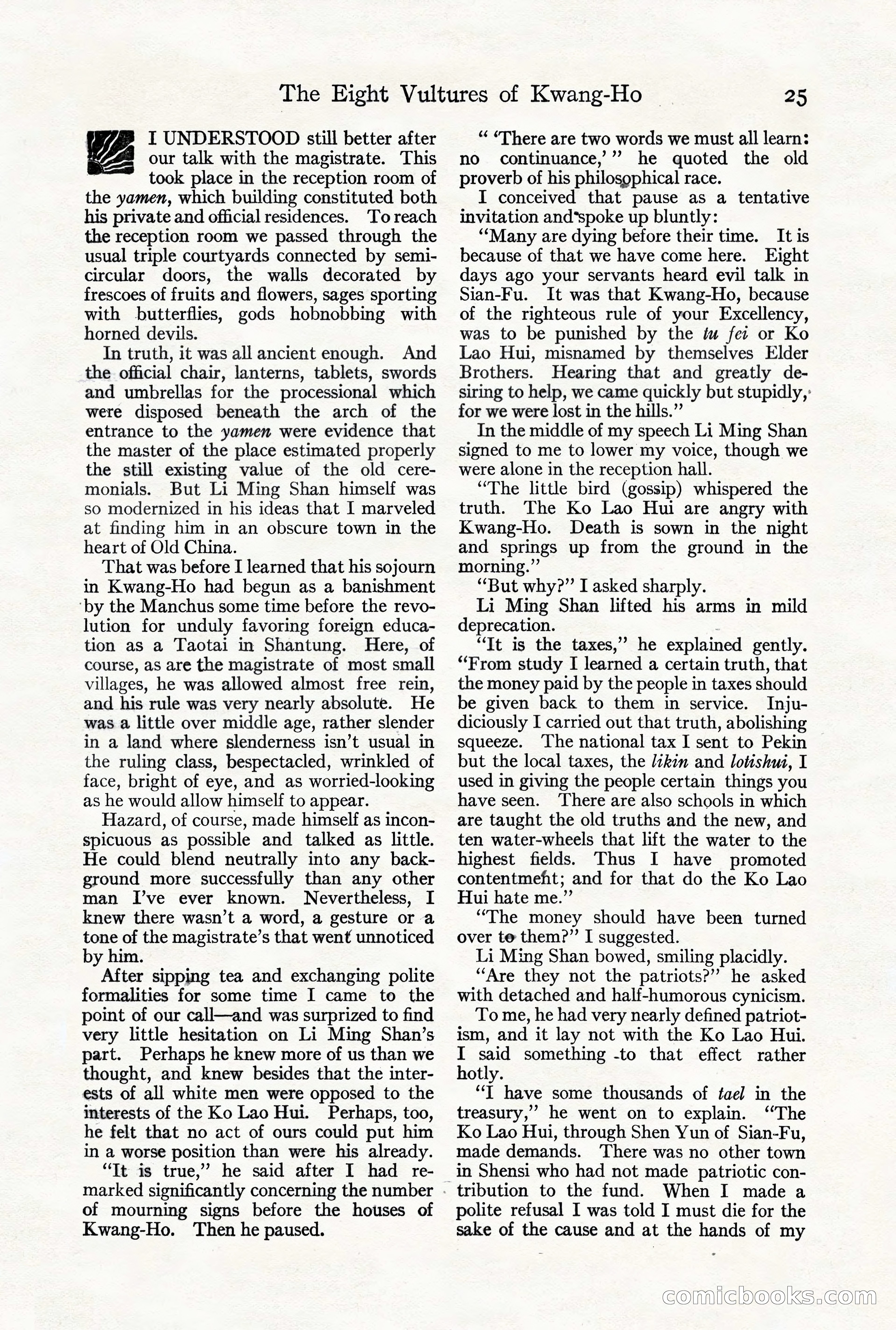Adventure Magazine, October 3, 1919 — page 39 of 206