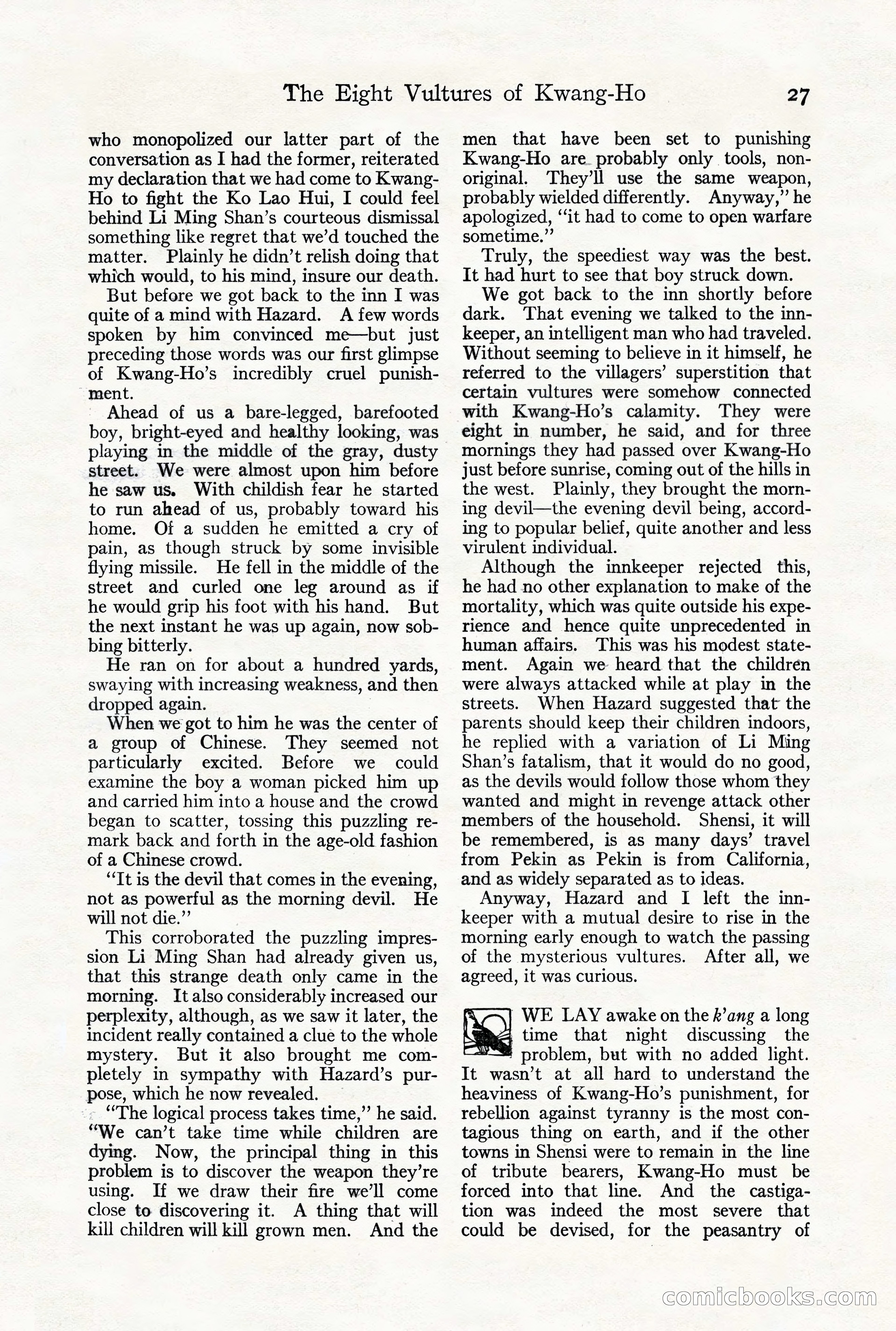 Adventure Magazine, October 3, 1919 — page 41 of 206