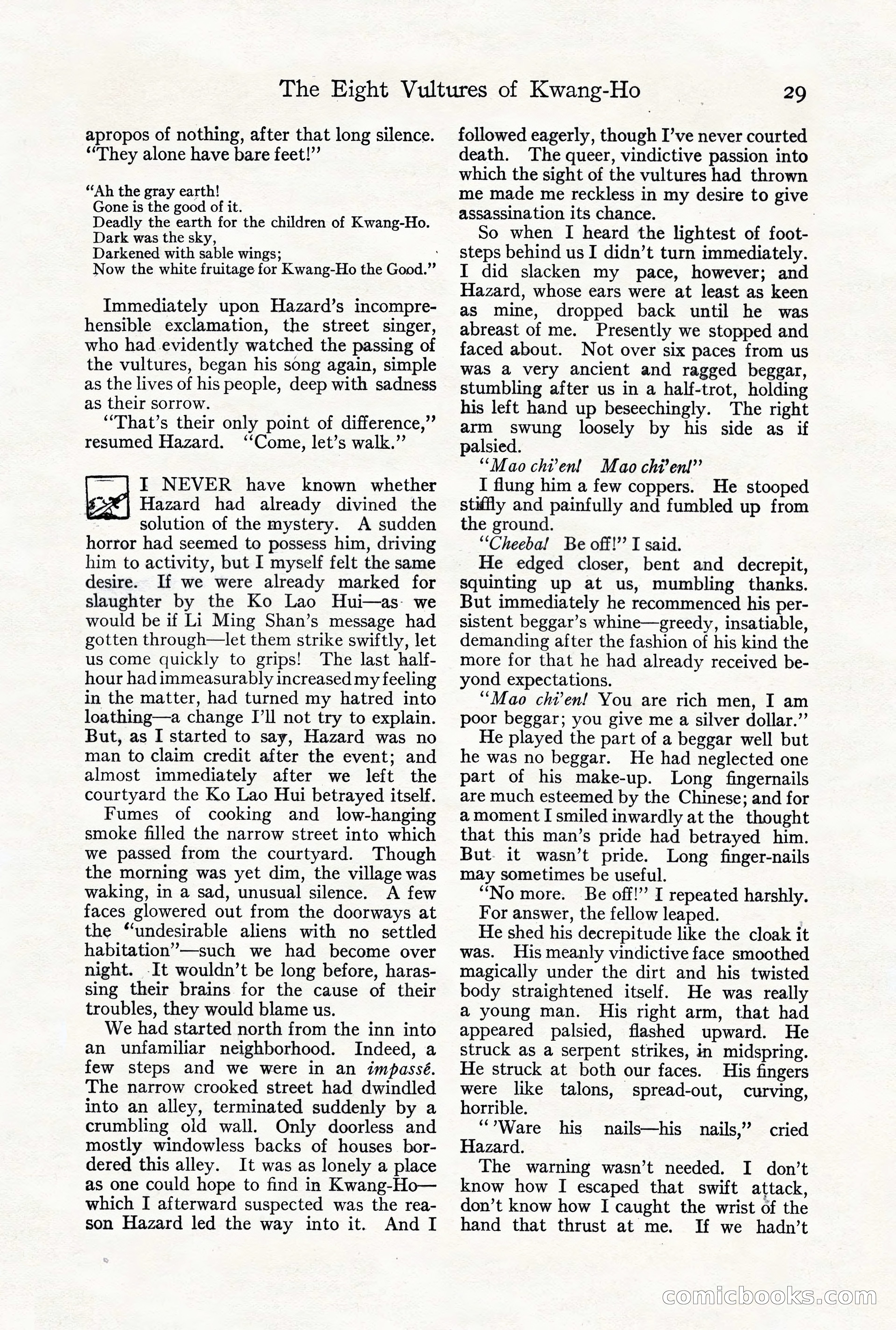 Adventure Magazine, October 3, 1919 — page 43 of 206