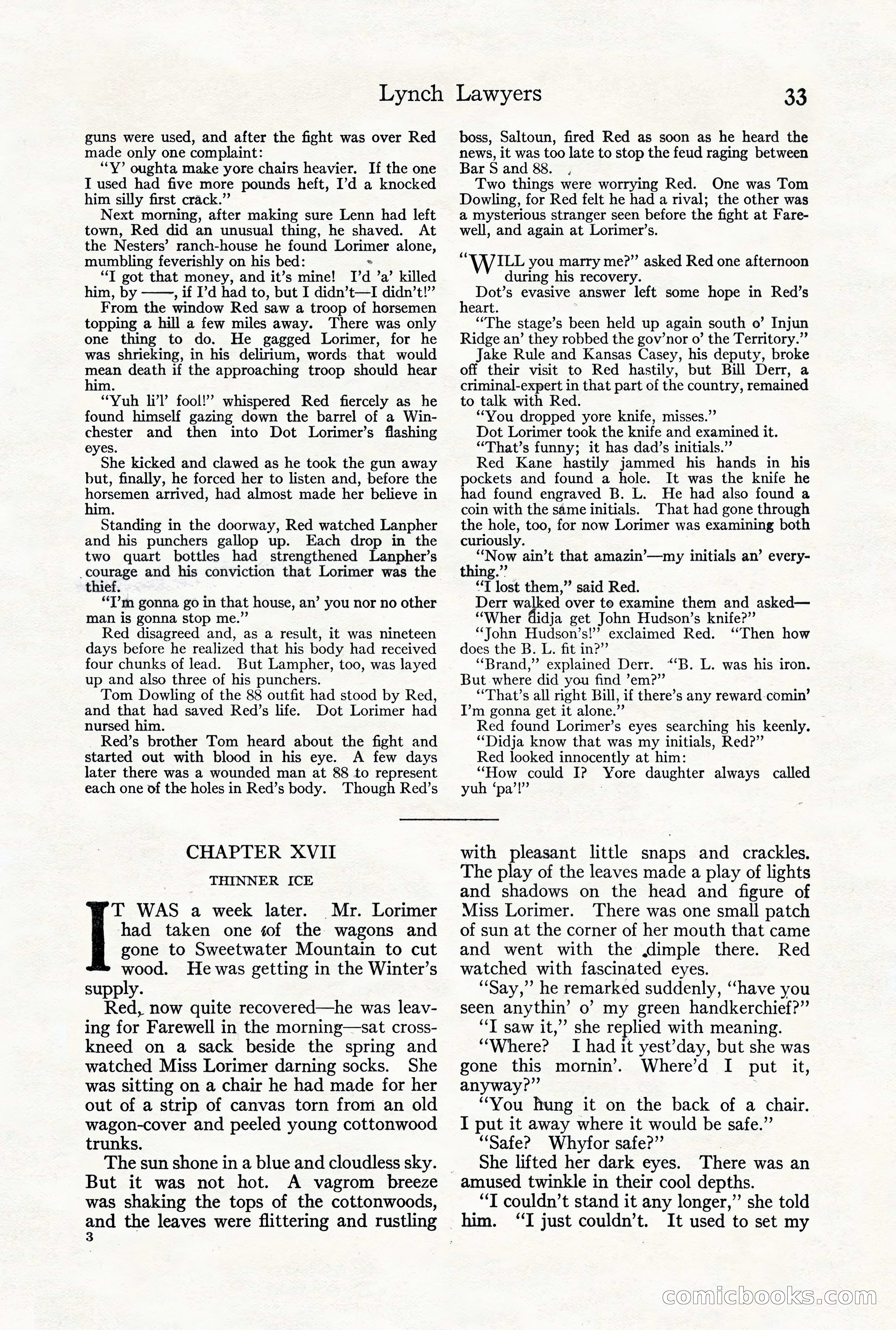 Adventure Magazine, October 3, 1919 — page 47 of 206
