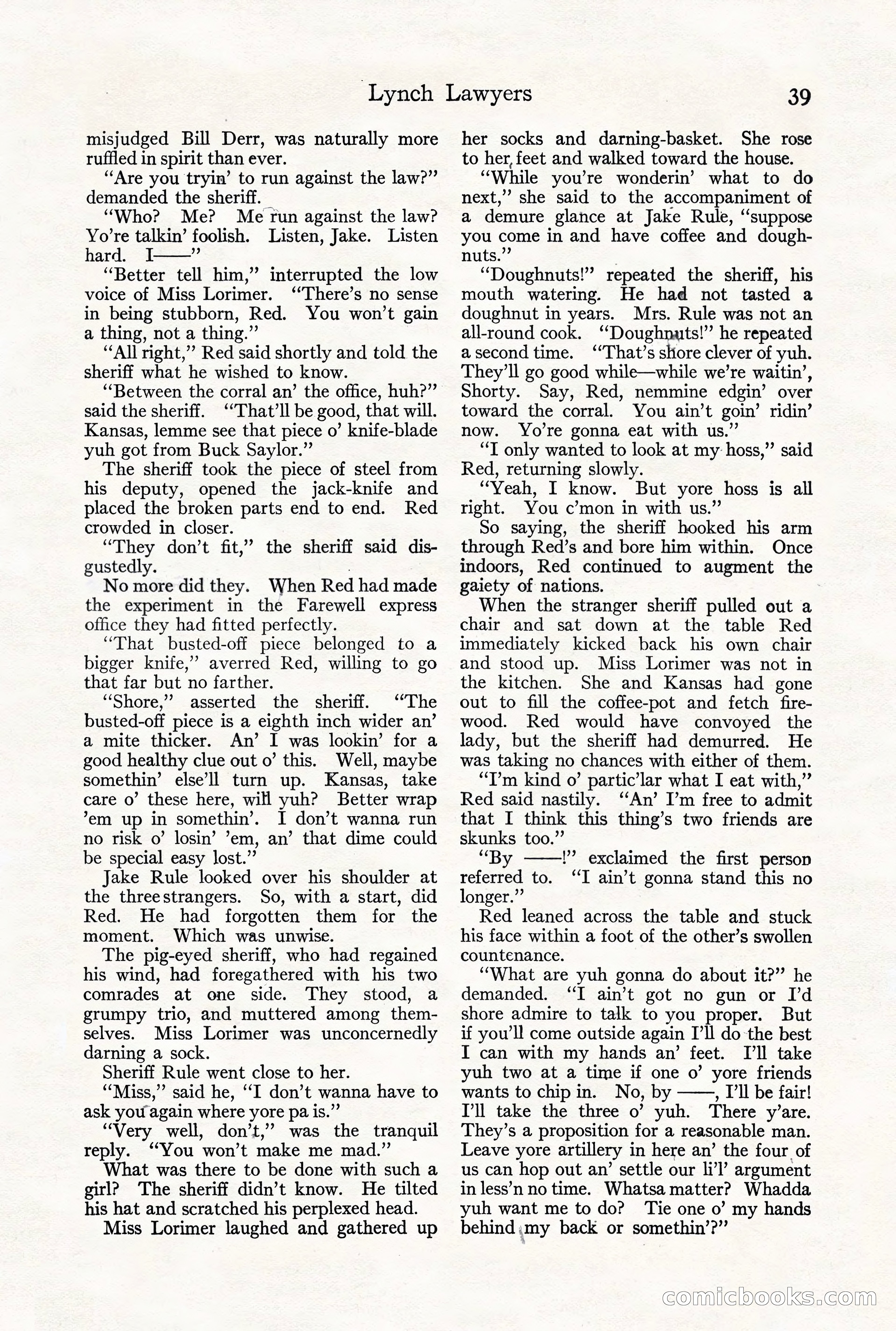 Adventure Magazine, October 3, 1919 — page 53 of 206