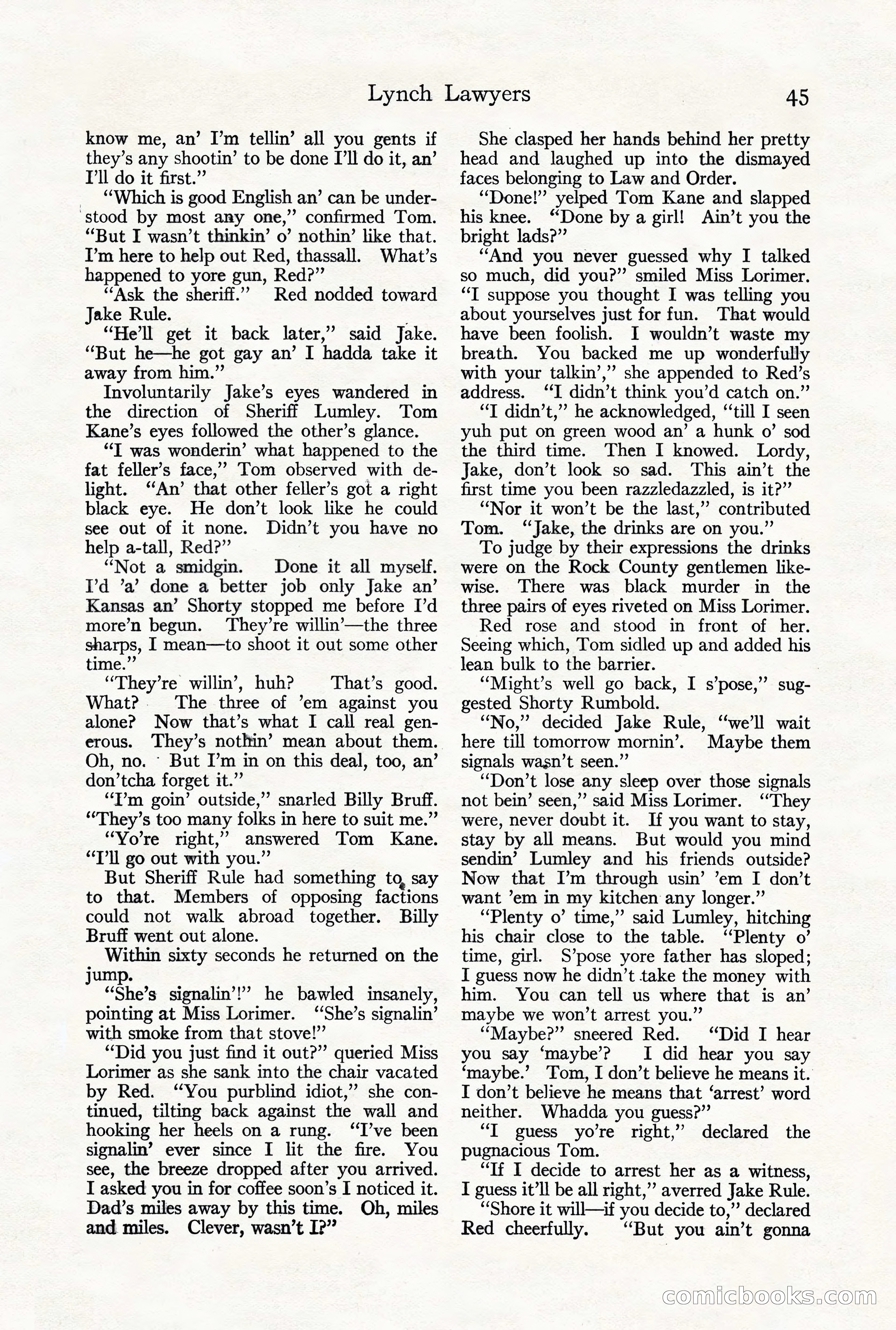 Adventure Magazine, October 3, 1919 — page 59 of 206