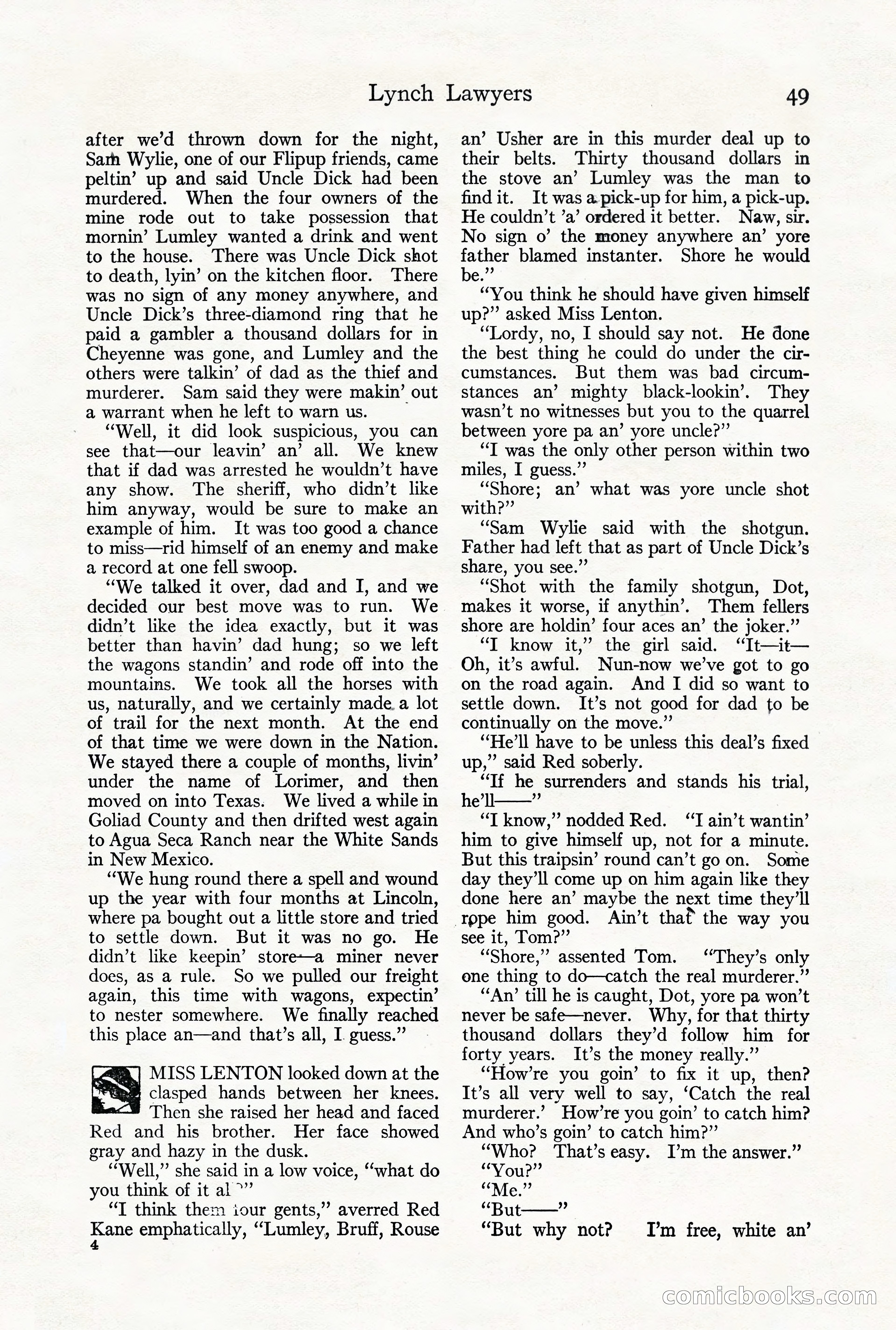 Adventure Magazine, October 3, 1919 — page 63 of 206