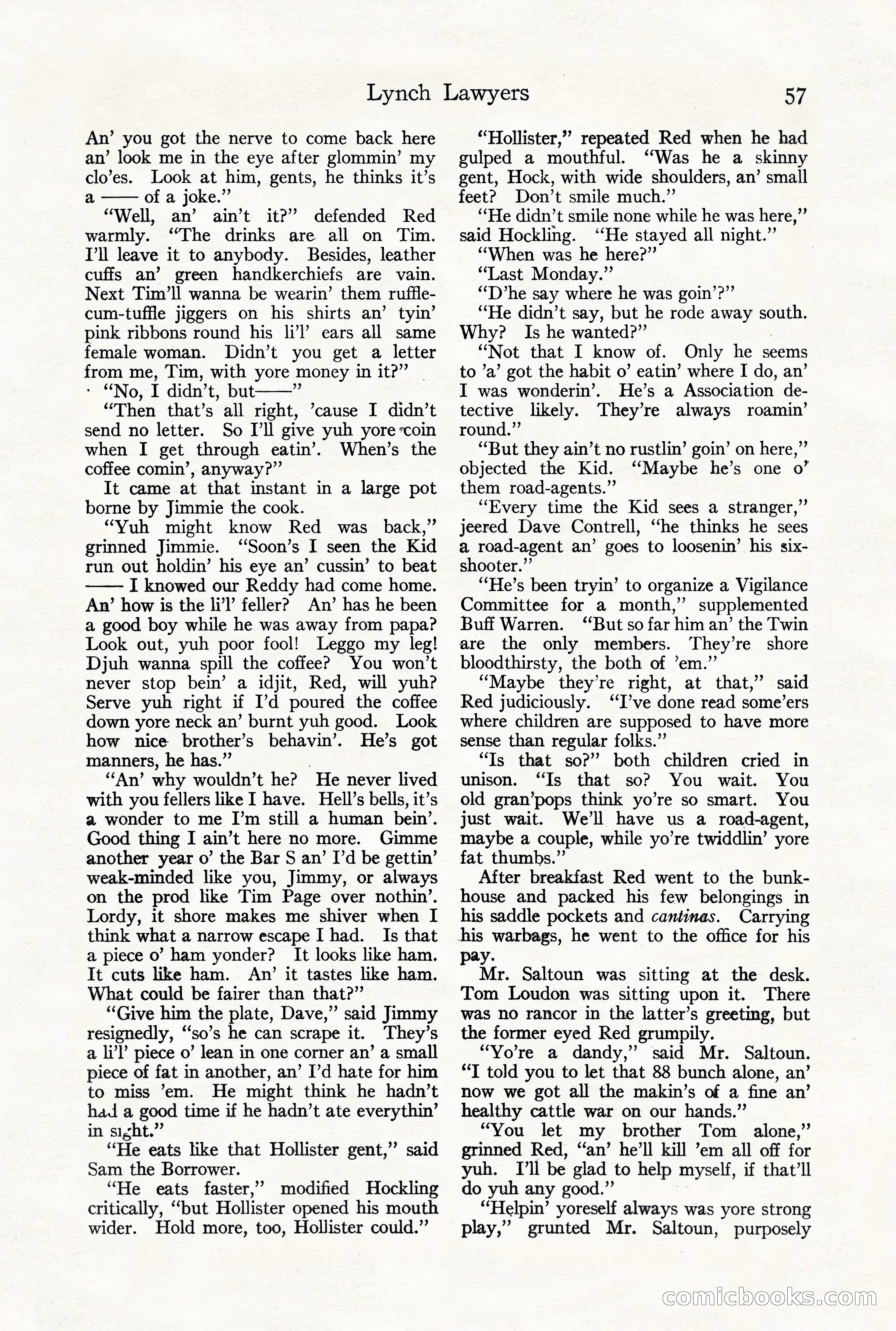 Adventure Magazine, October 3, 1919 — page 71 of 206