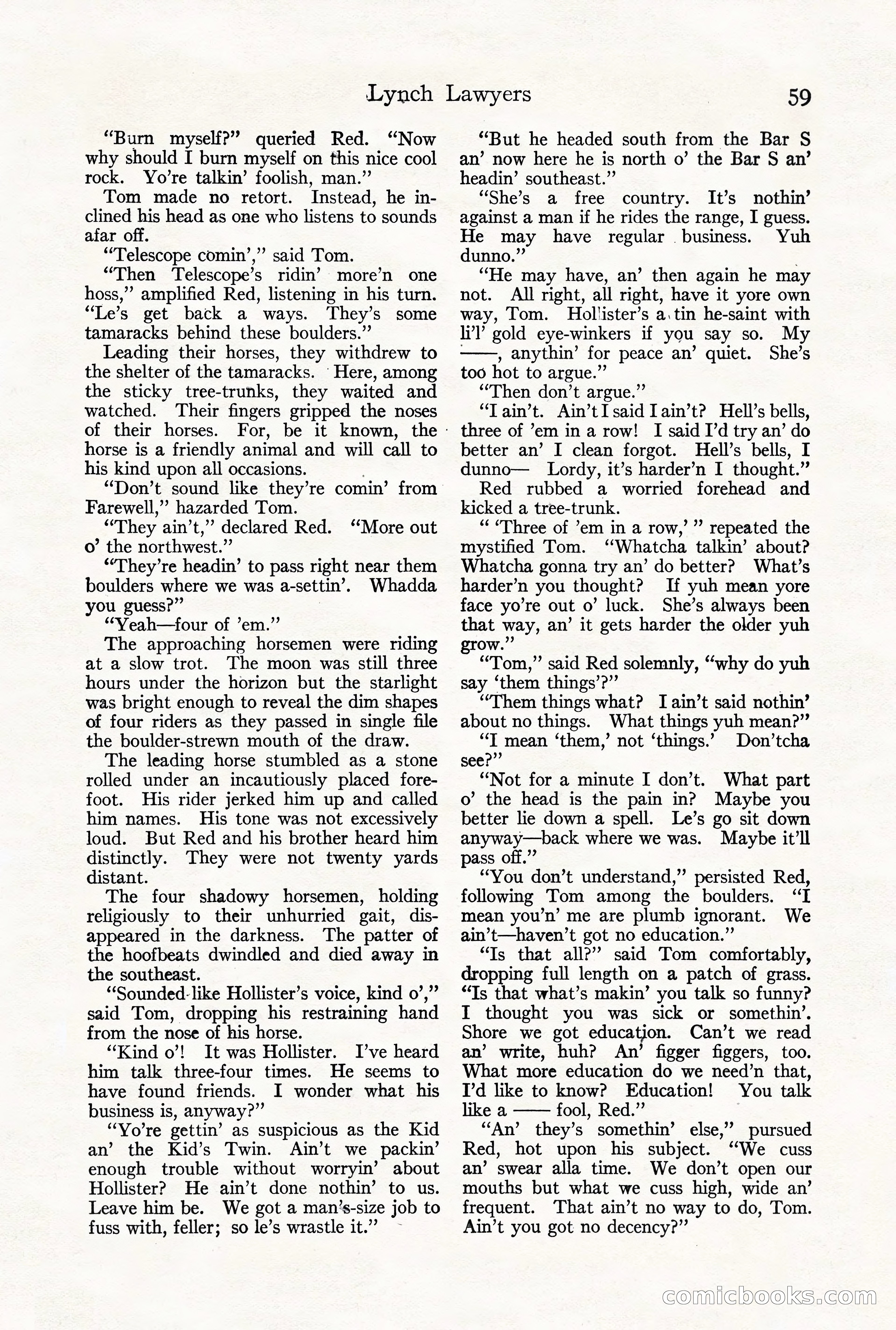Adventure Magazine, October 3, 1919 — page 73 of 206