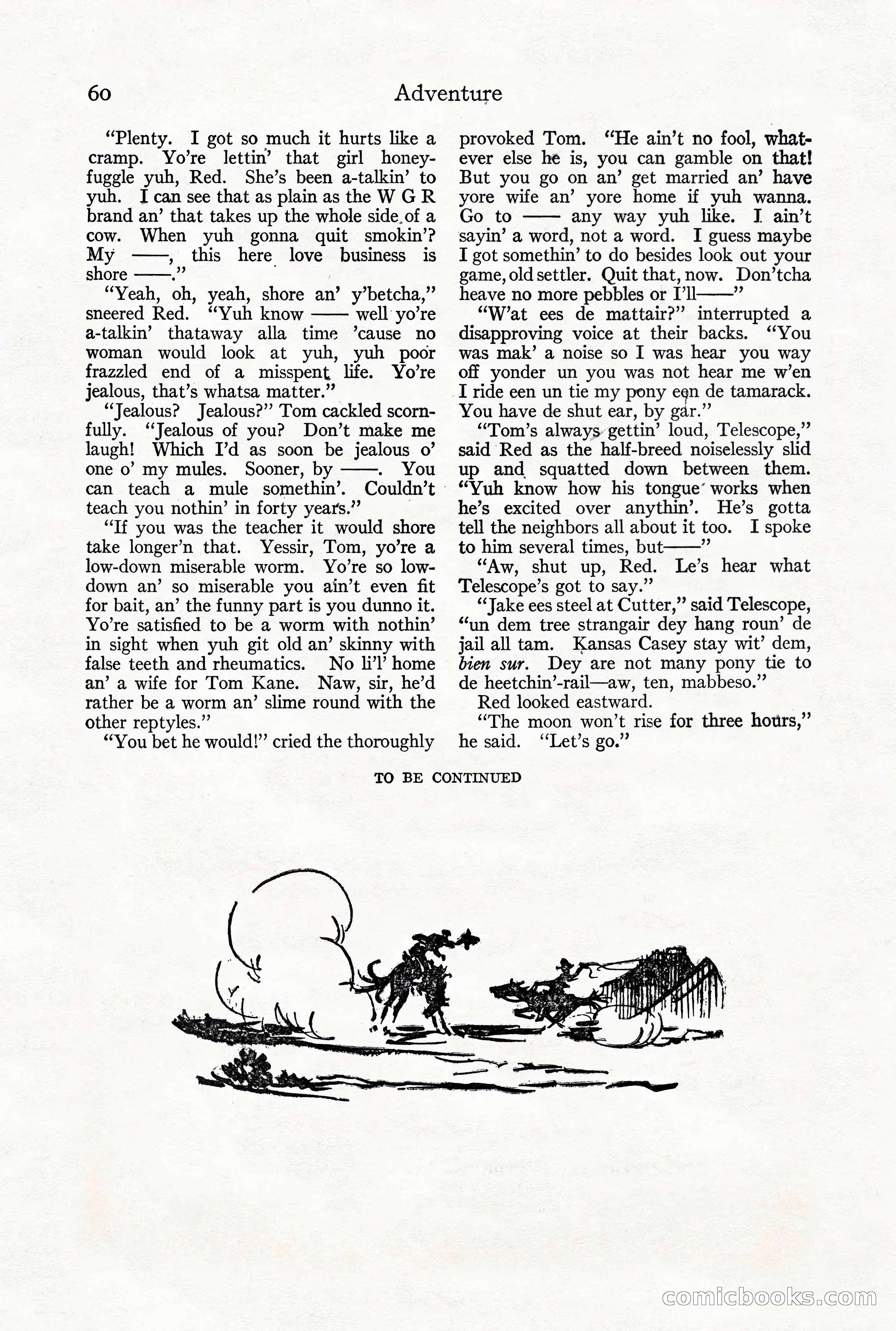 Adventure Magazine, October 3, 1919 — page 74 of 206