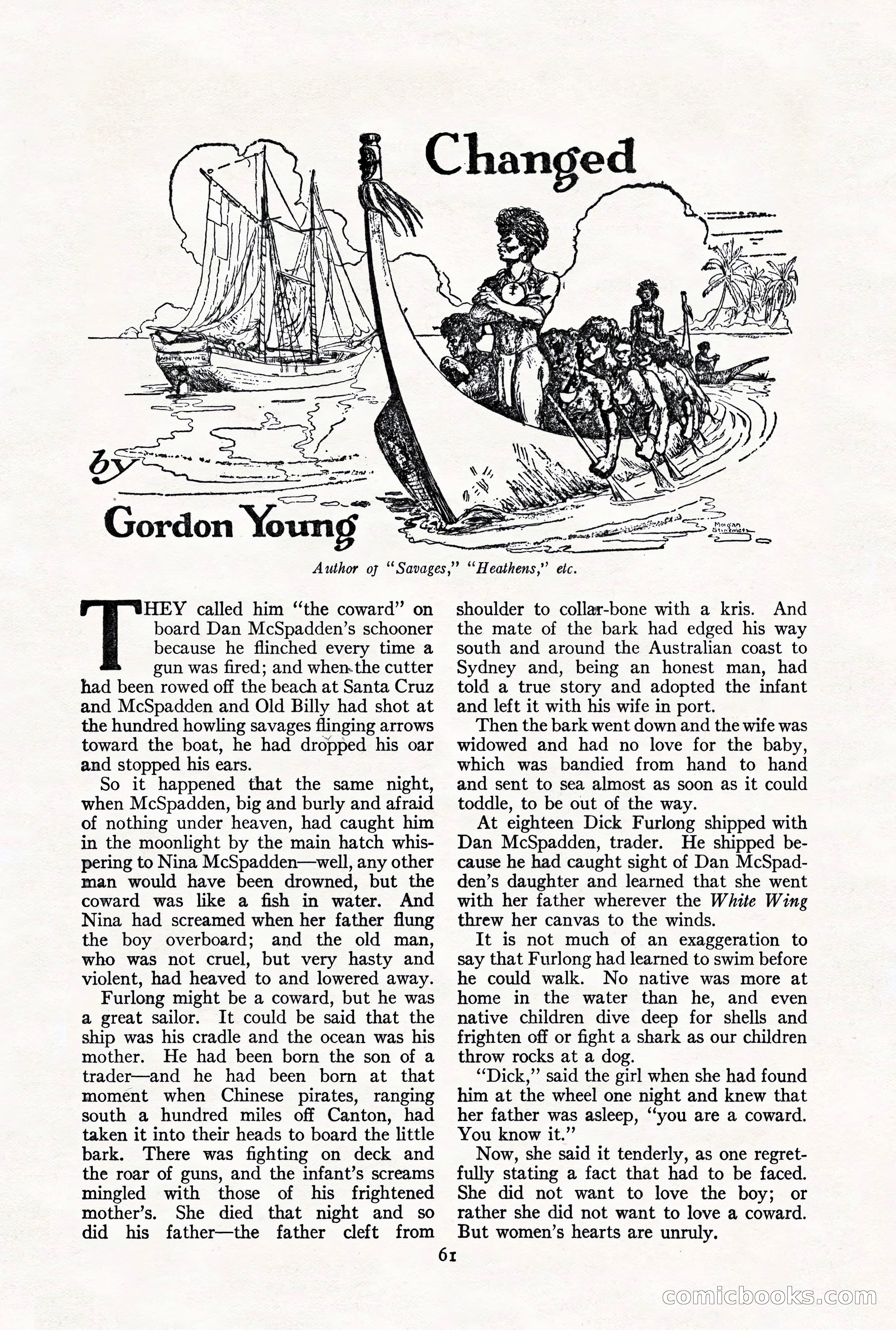 Adventure Magazine, October 3, 1919 — page 75 of 206