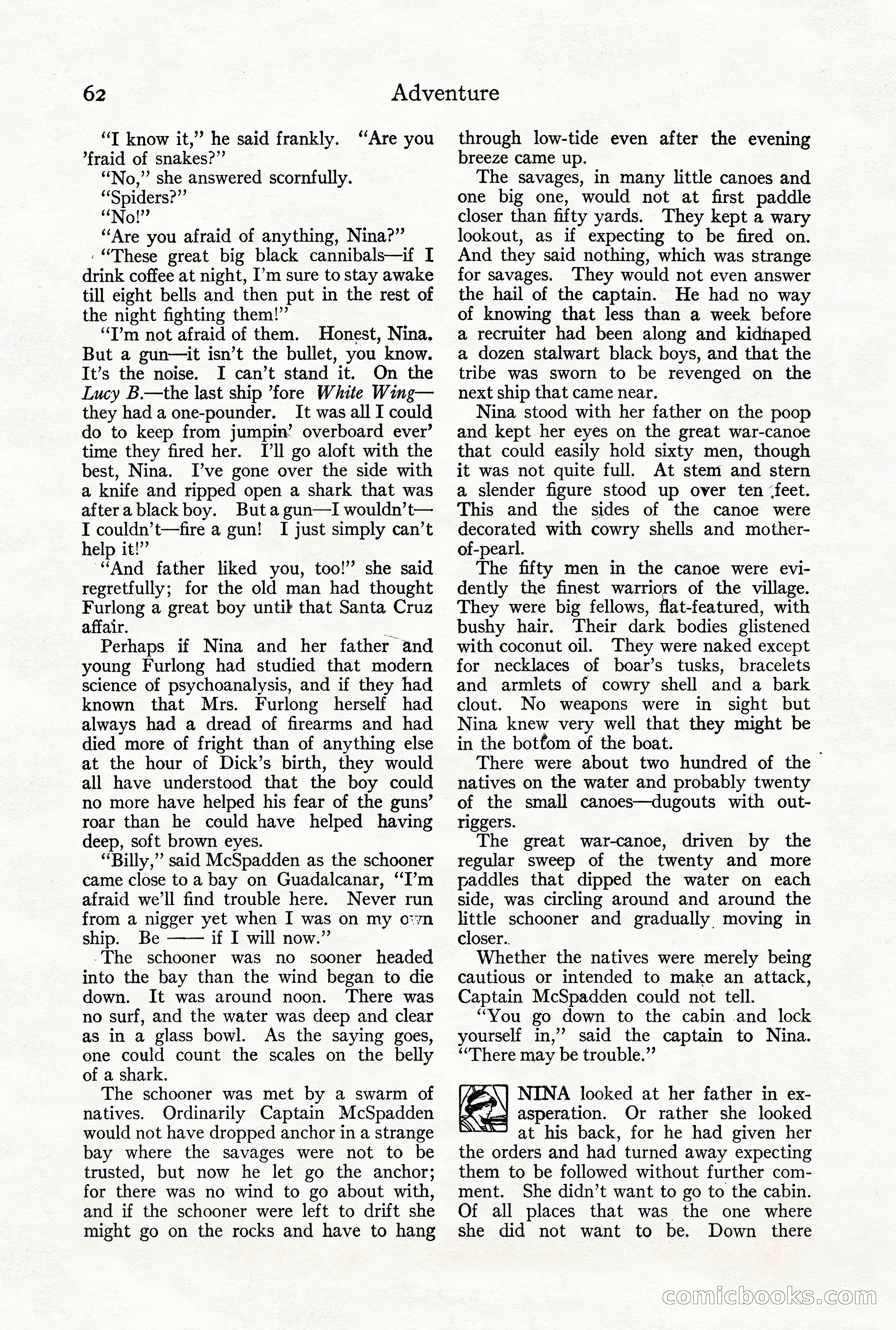 Adventure Magazine, October 3, 1919 — page 76 of 206