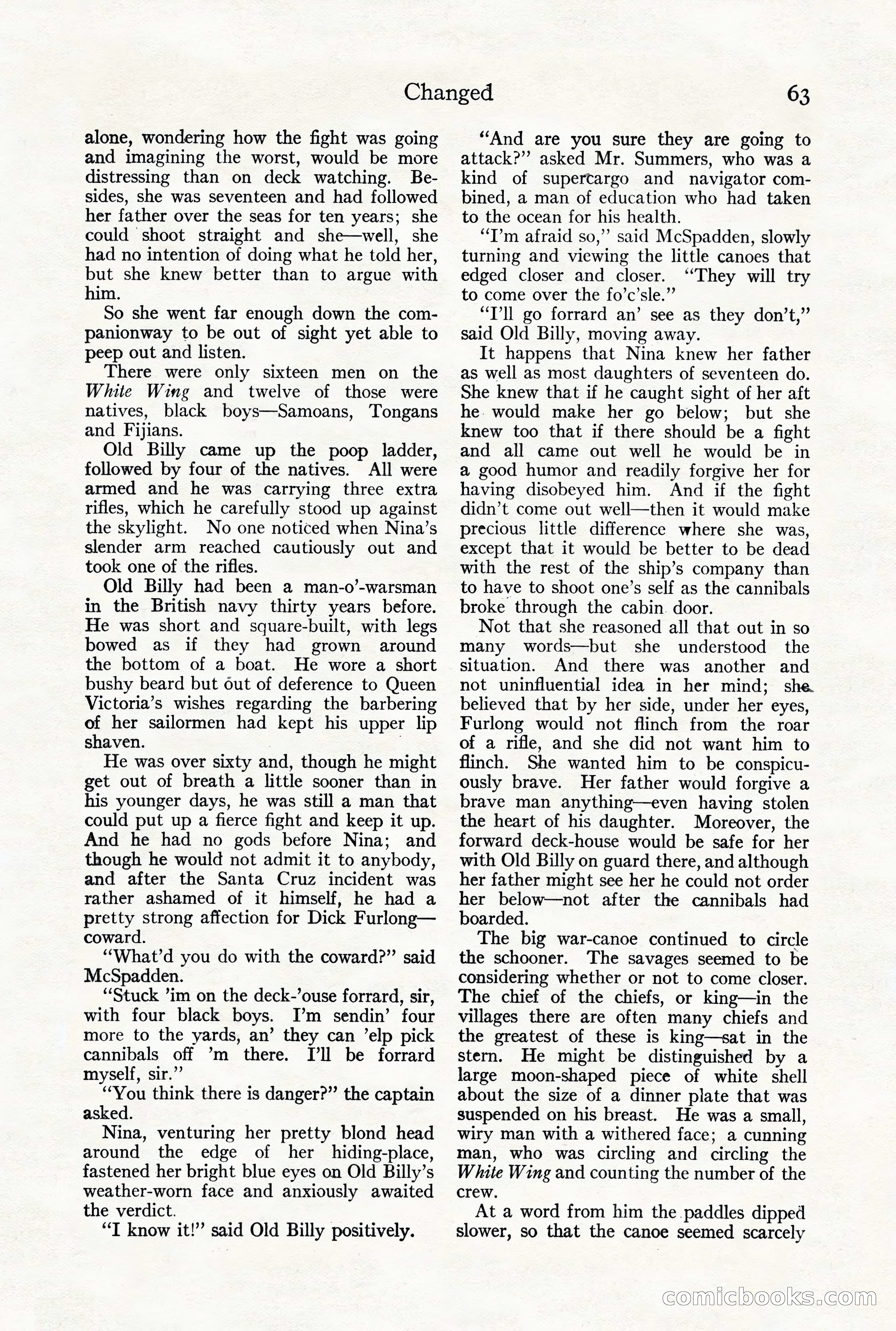 Adventure Magazine, October 3, 1919 — page 77 of 206