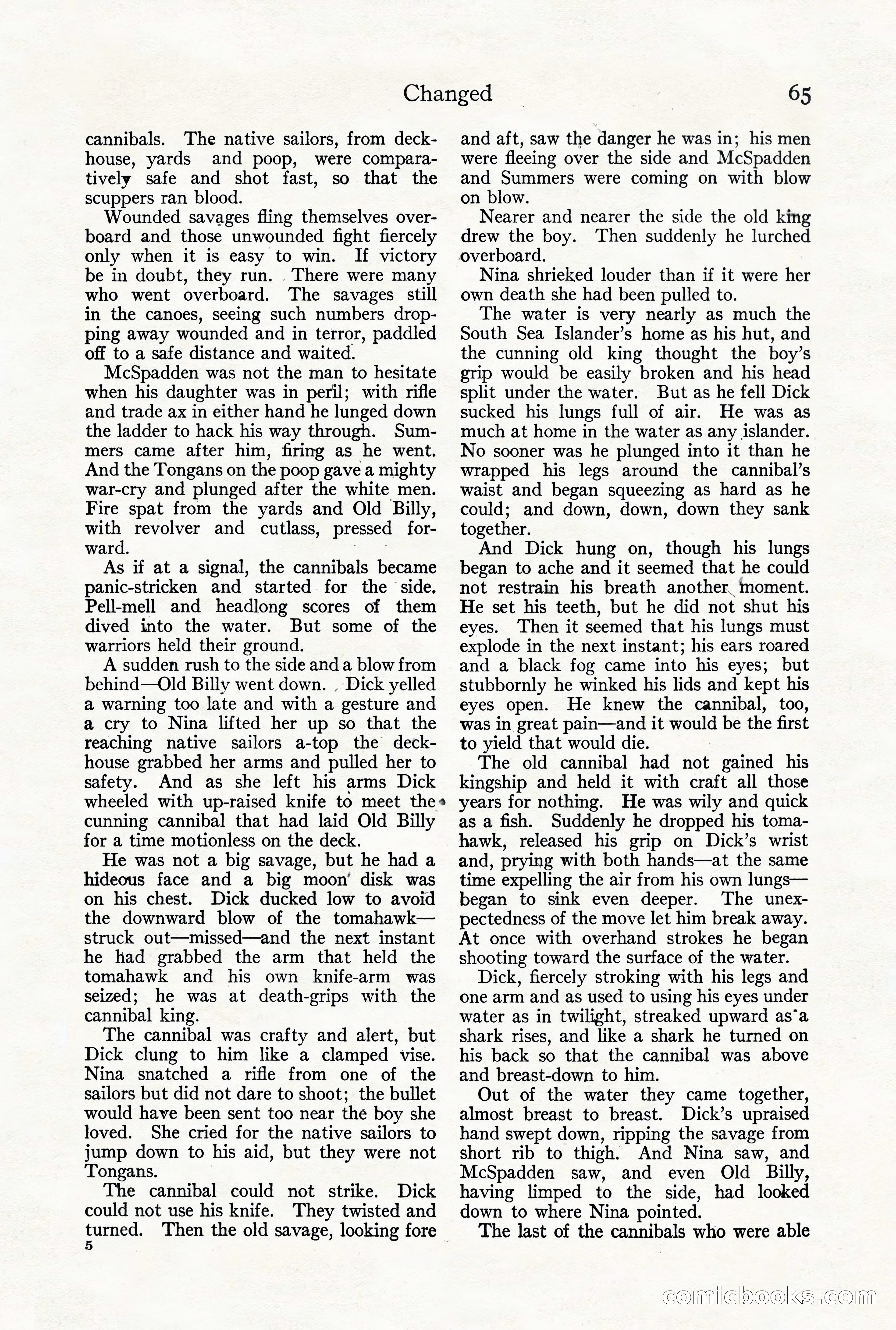 Adventure Magazine, October 3, 1919 — page 79 of 206