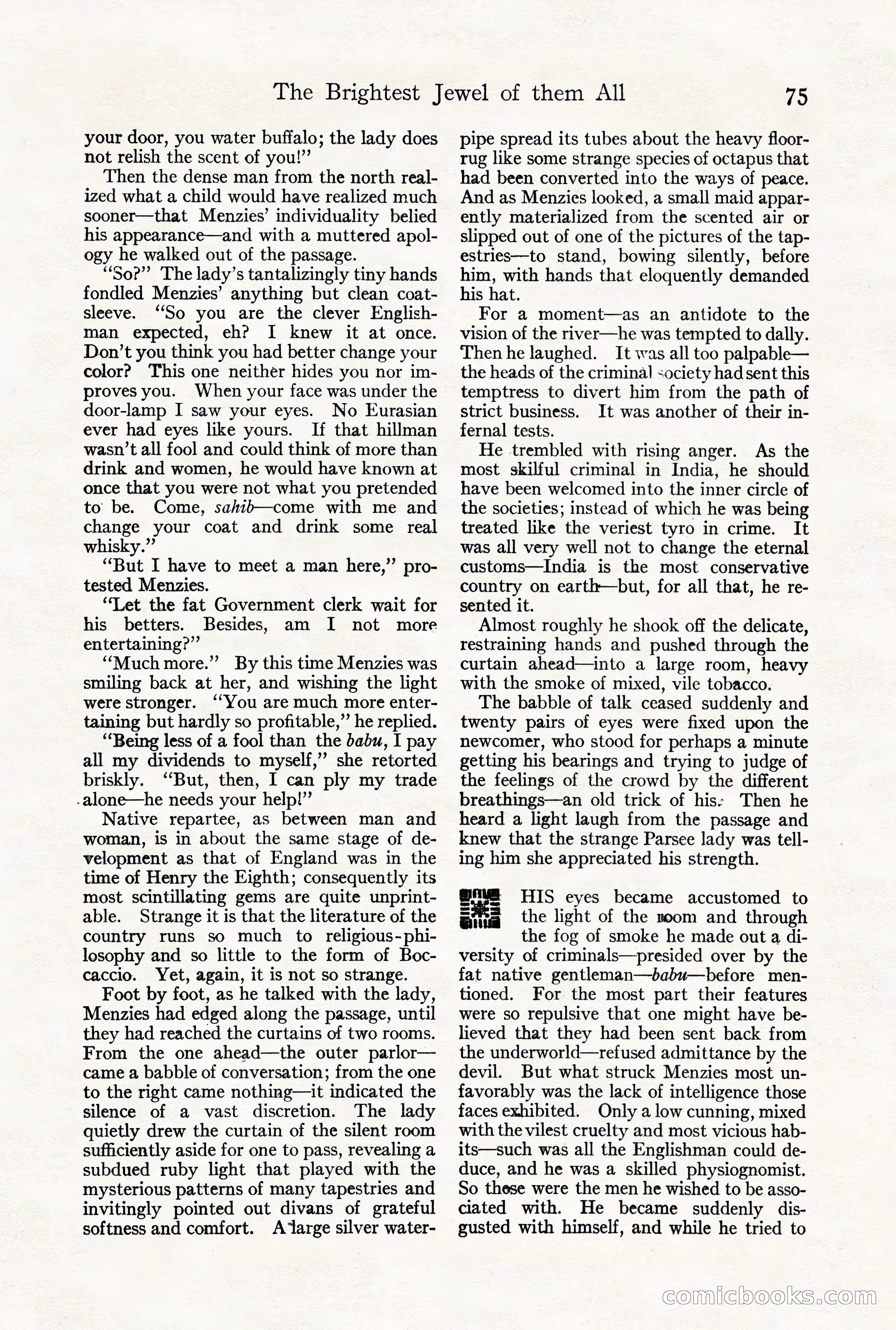 Adventure Magazine, October 3, 1919 — page 89 of 206