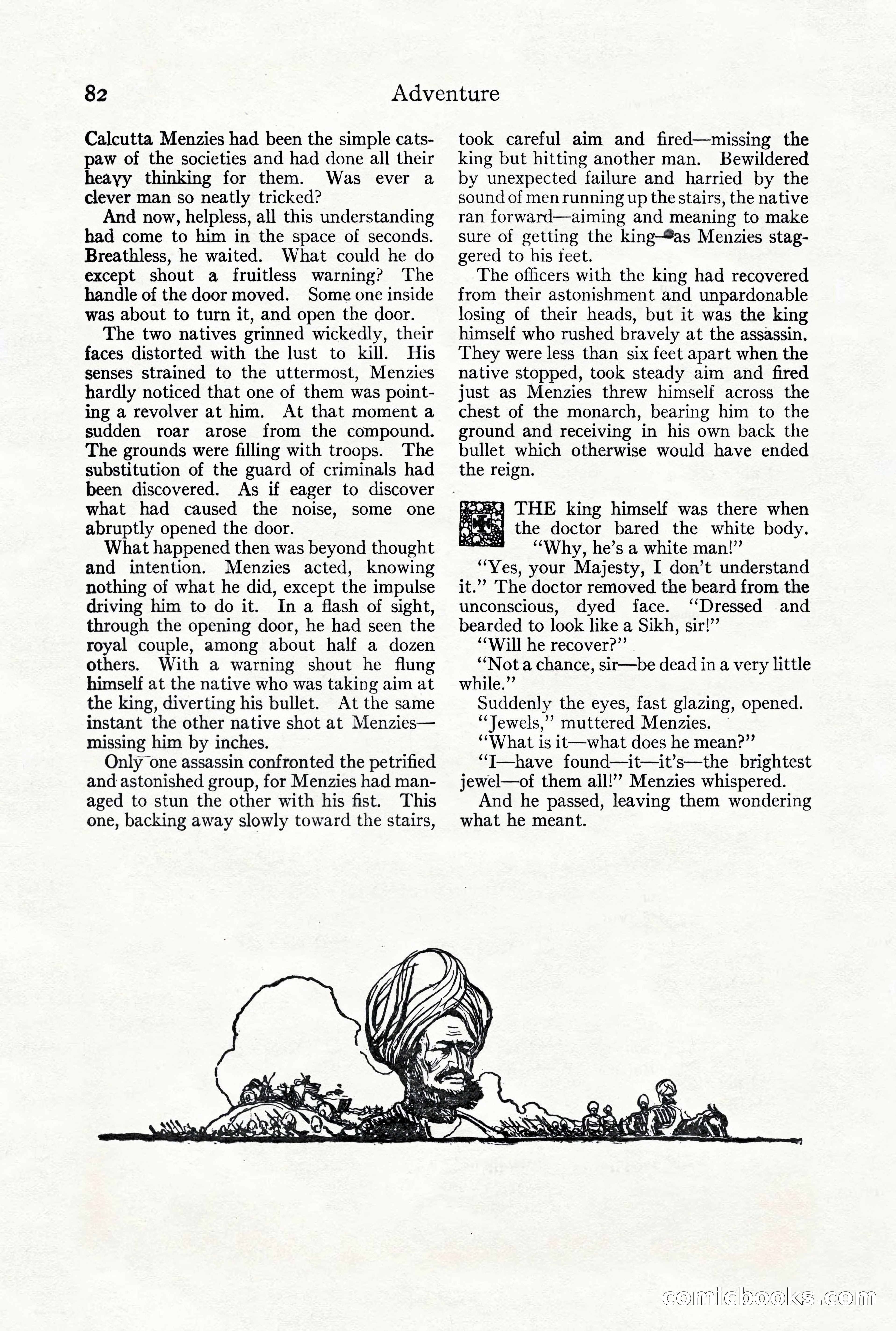 Adventure Magazine, October 3, 1919 — page 96 of 206