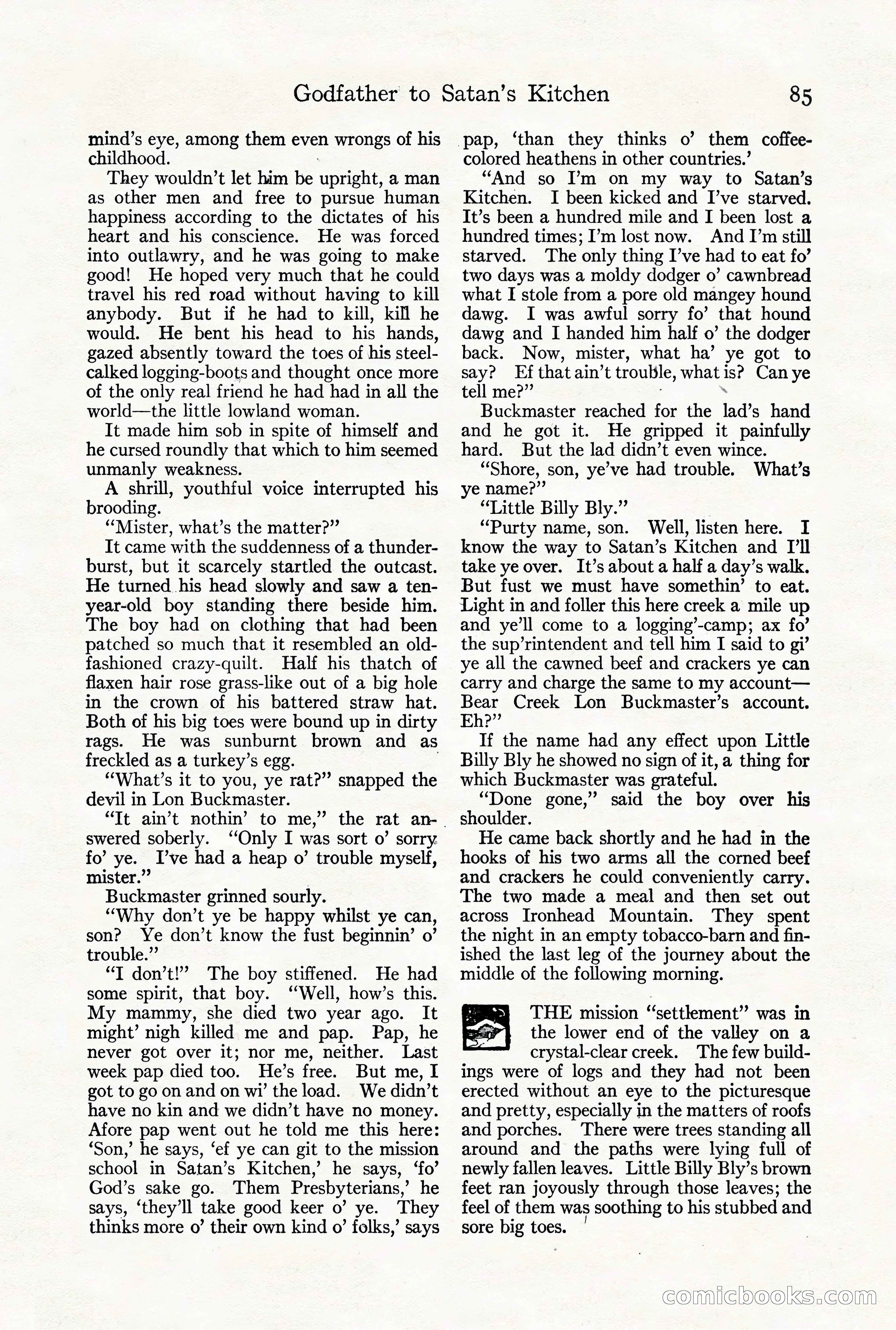 Adventure Magazine, October 3, 1919 — page 99 of 206