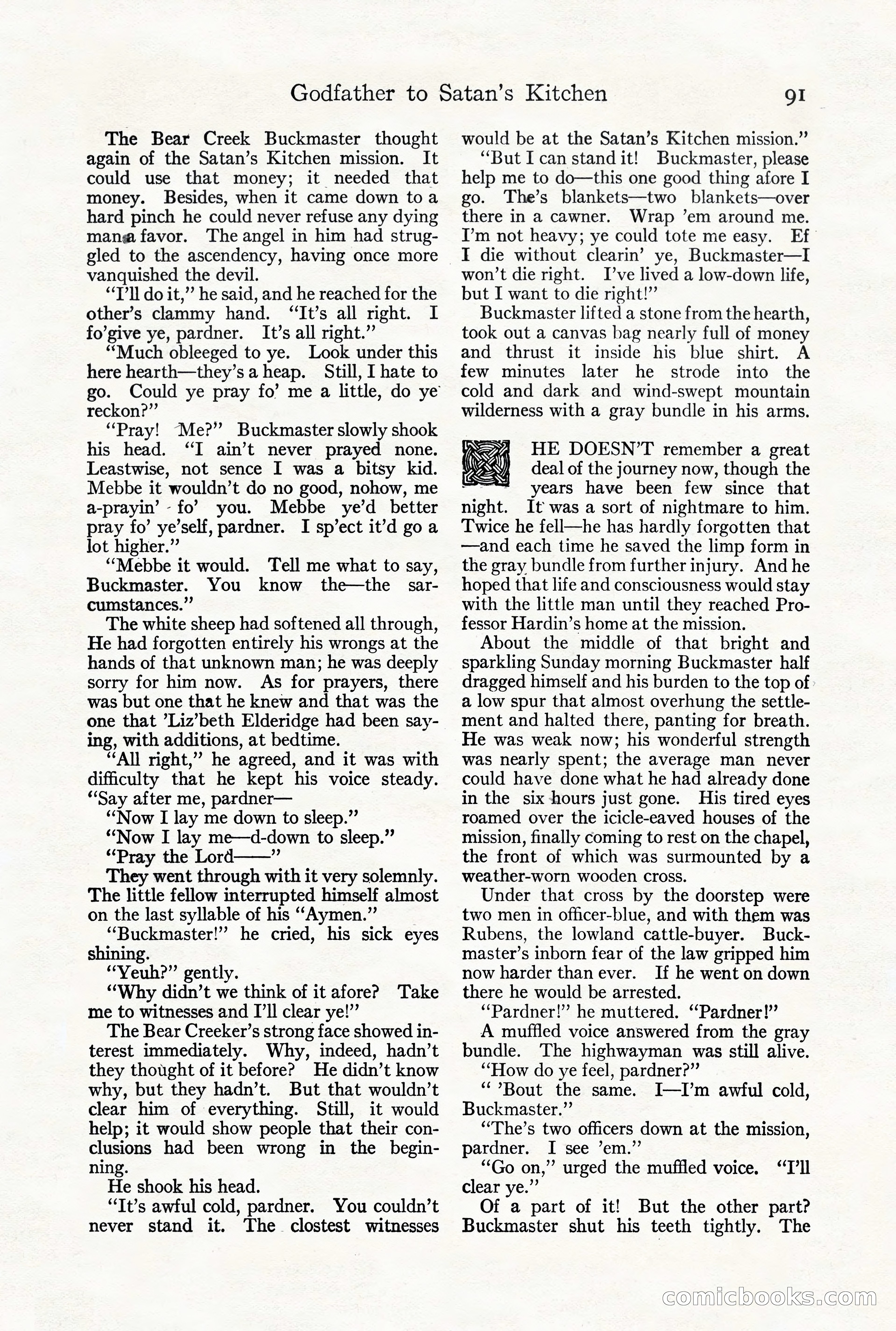 Adventure Magazine, October 3, 1919 — page 105 of 206
