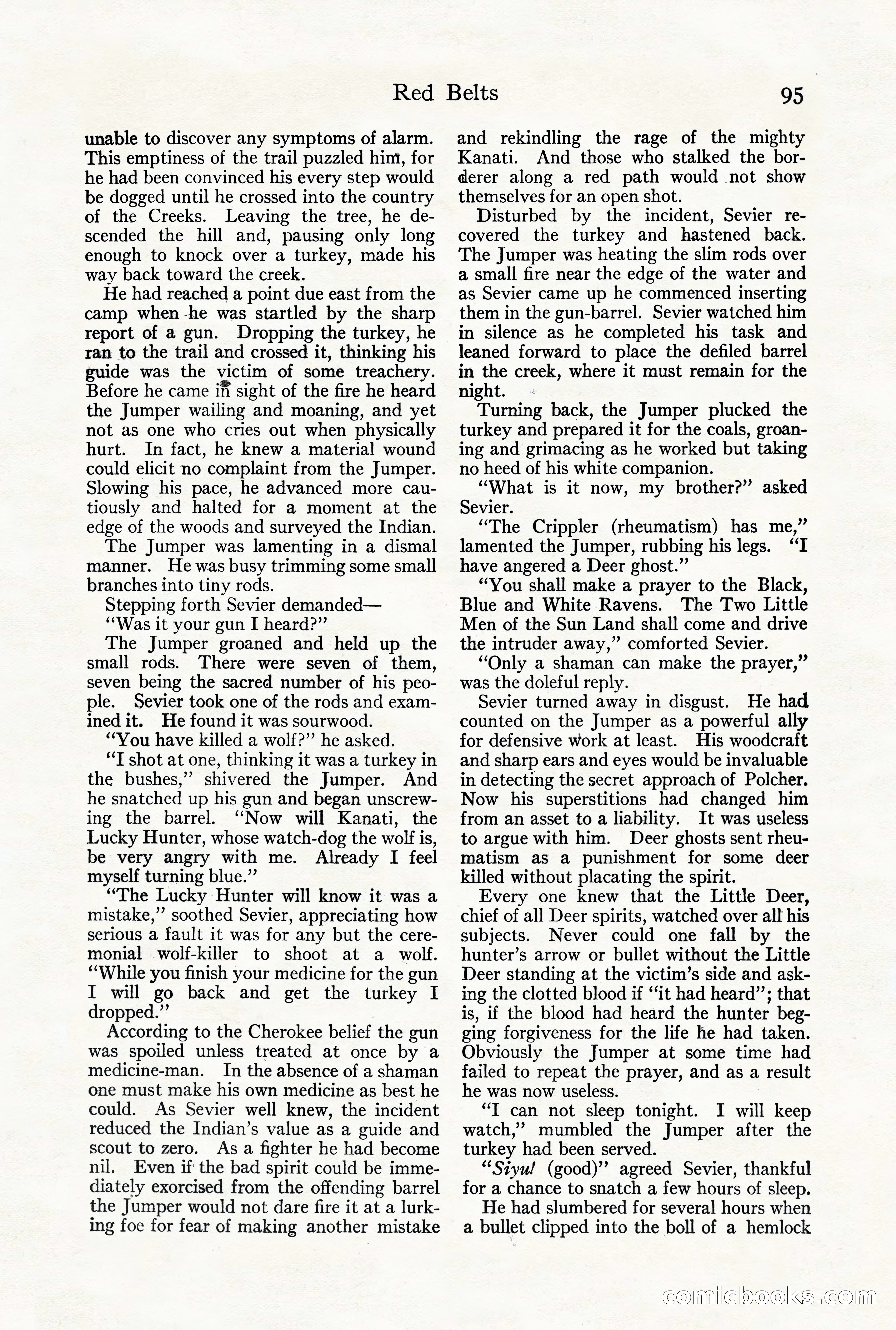 Adventure Magazine, October 3, 1919 — page 109 of 206