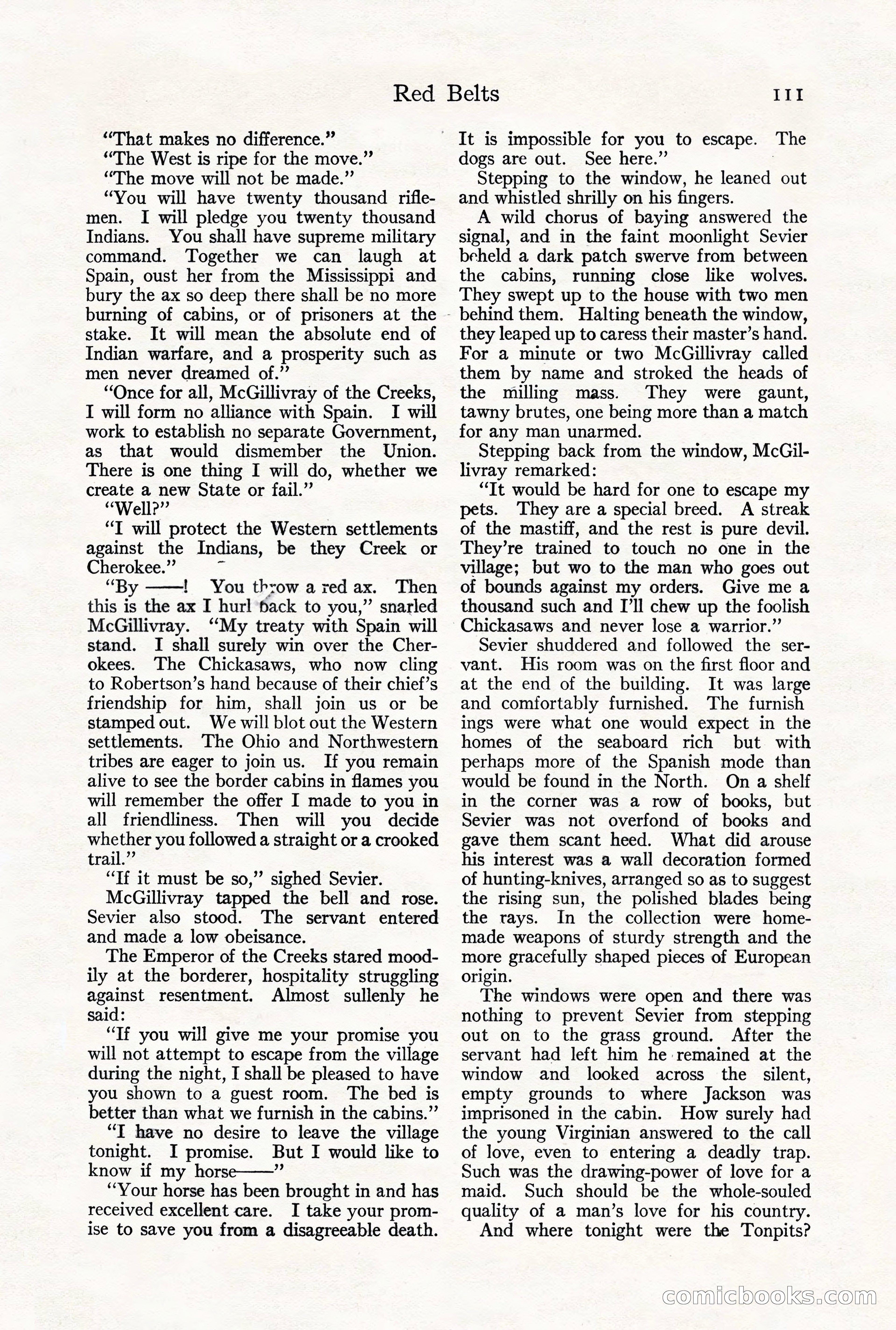 Adventure Magazine, October 3, 1919 — page 125 of 206