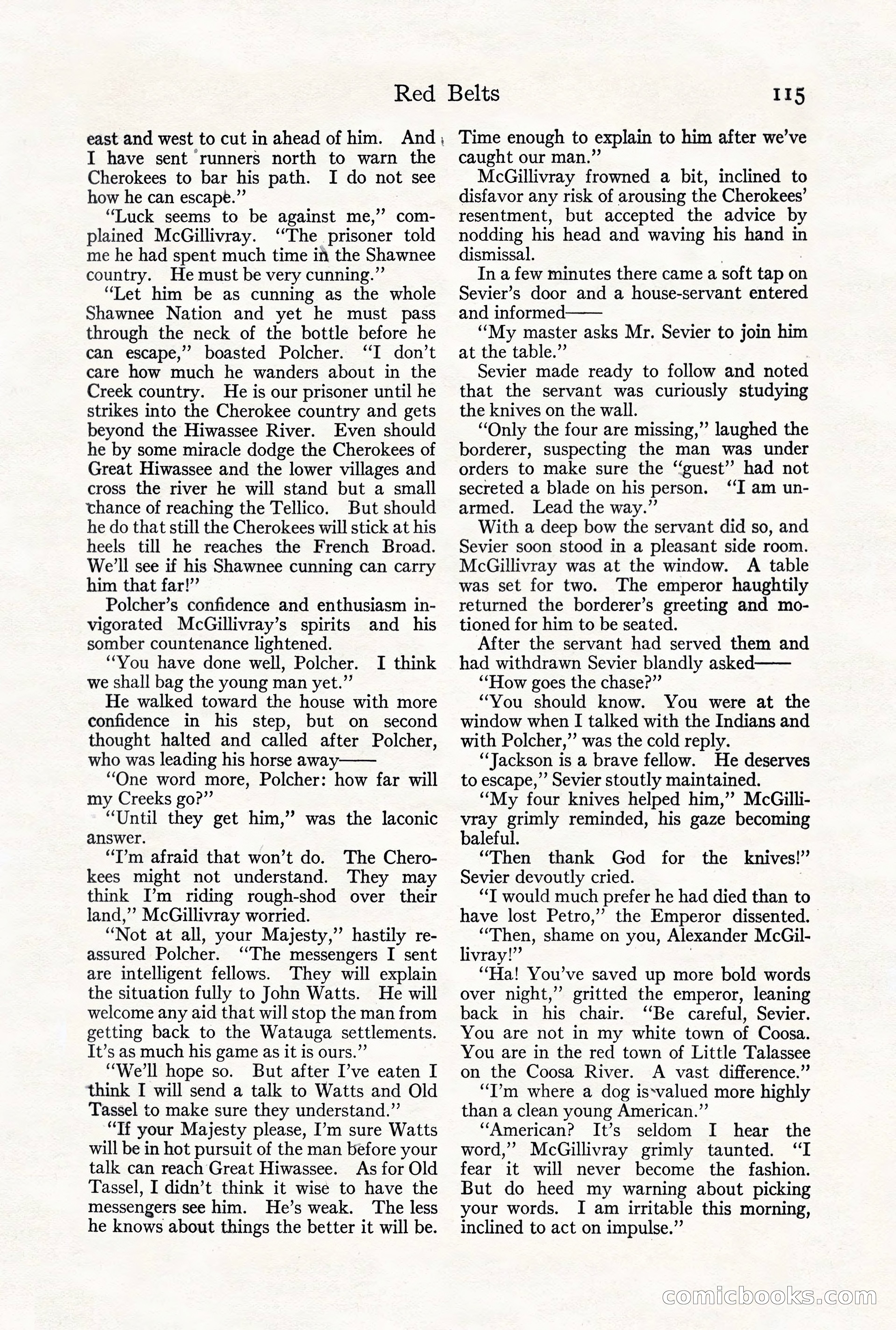 Adventure Magazine, October 3, 1919 — page 129 of 206