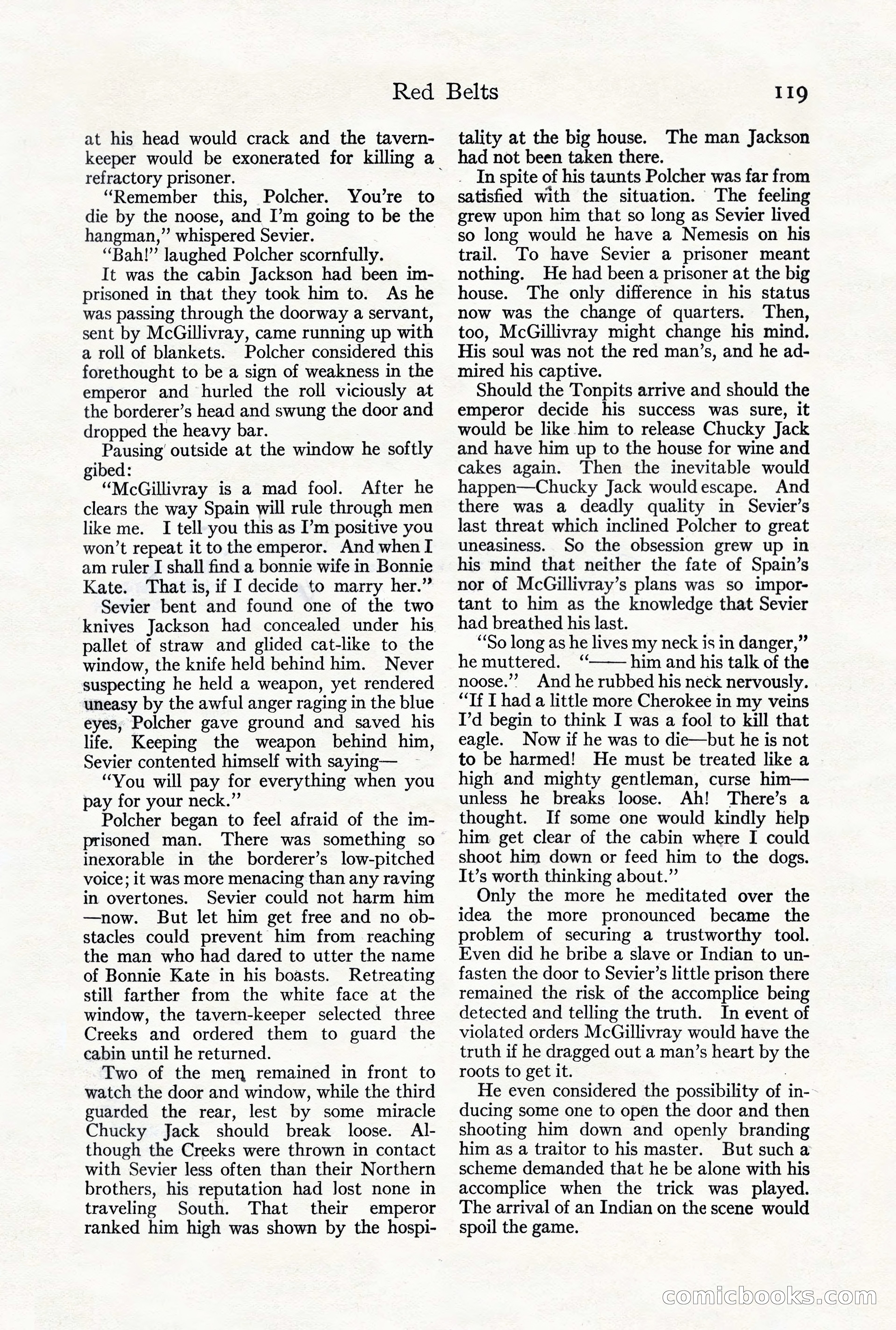 Adventure Magazine, October 3, 1919 — page 133 of 206