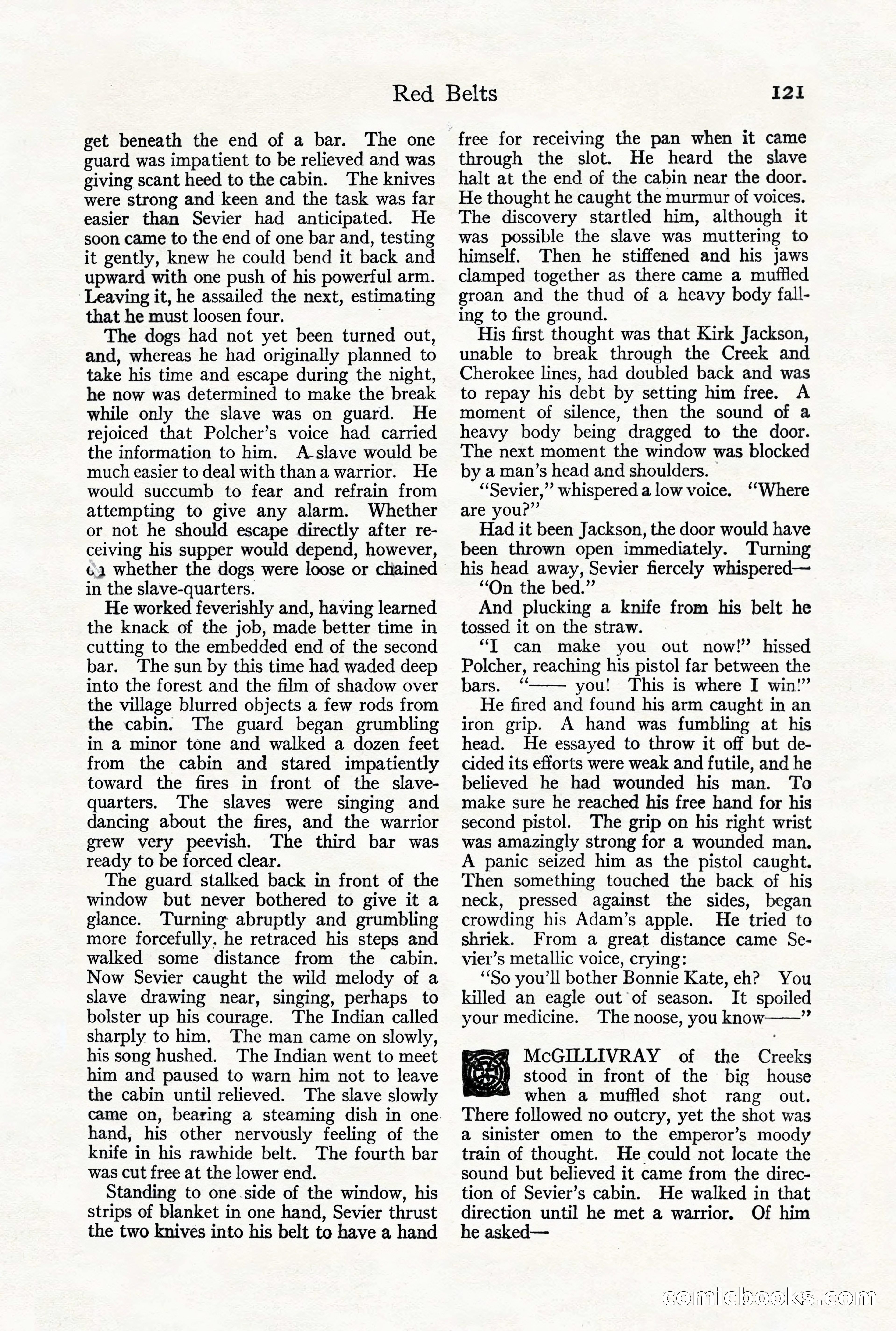 Adventure Magazine, October 3, 1919 — page 135 of 206