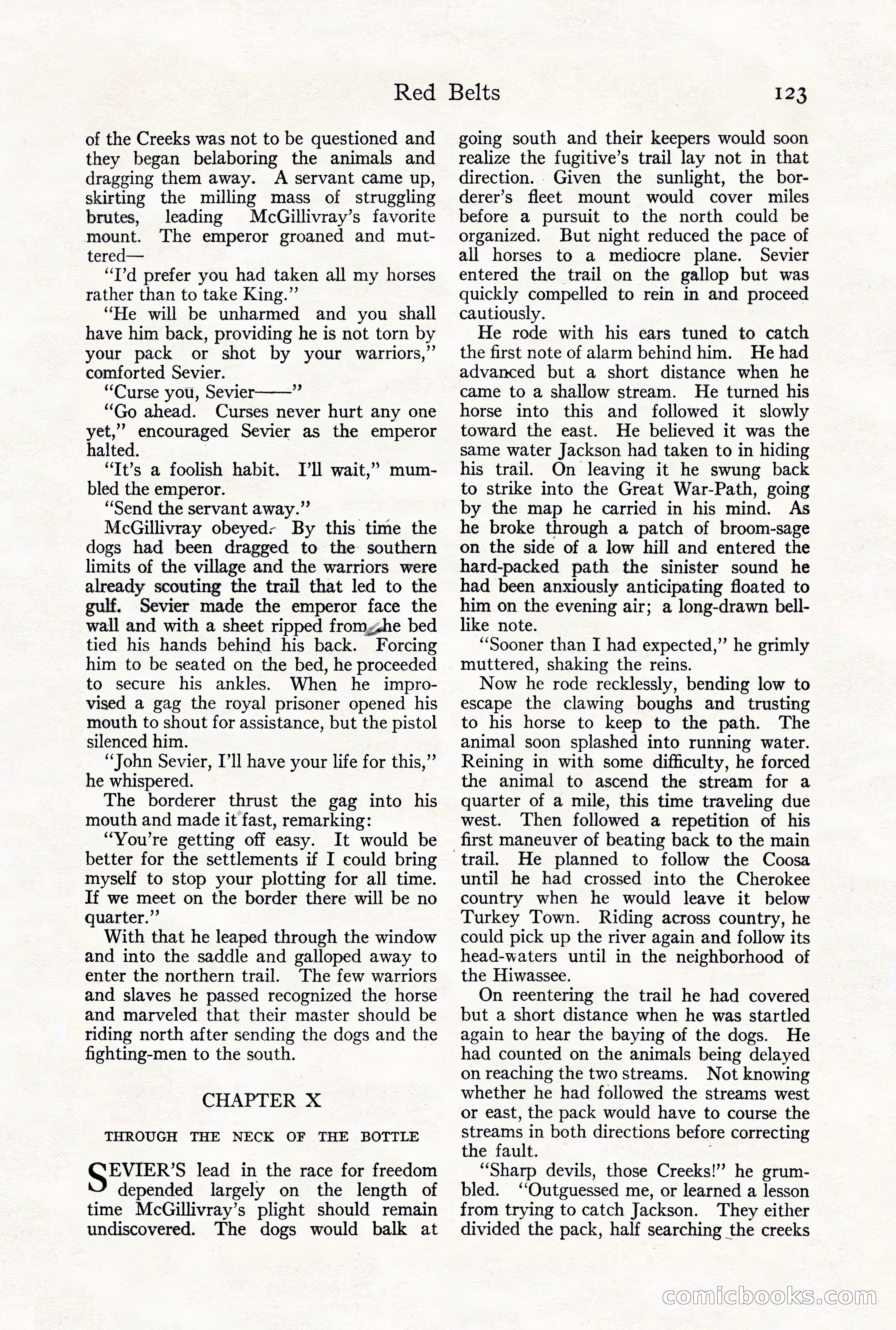 Adventure Magazine, October 3, 1919 — page 137 of 206