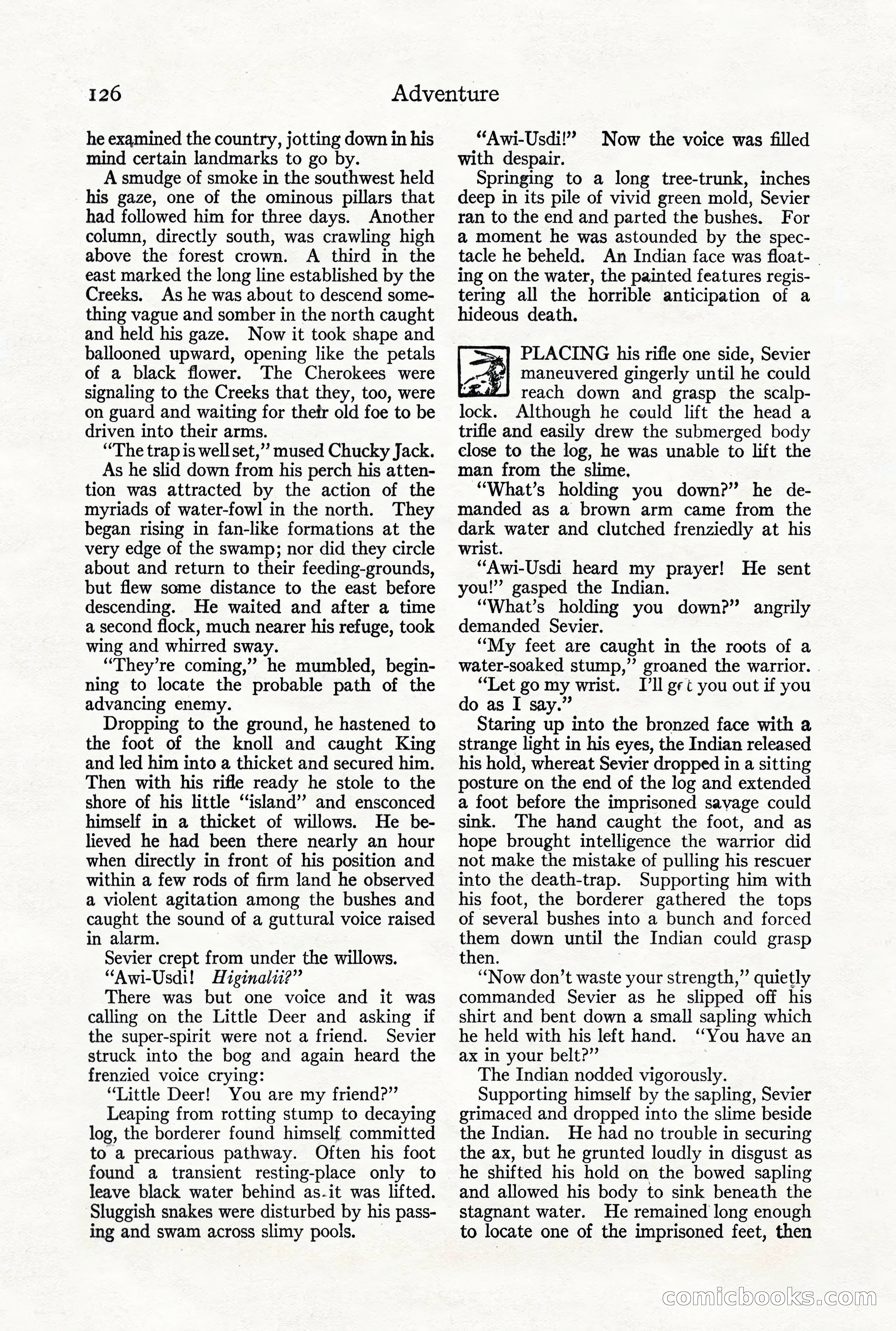 Adventure Magazine, October 3, 1919 — page 140 of 206