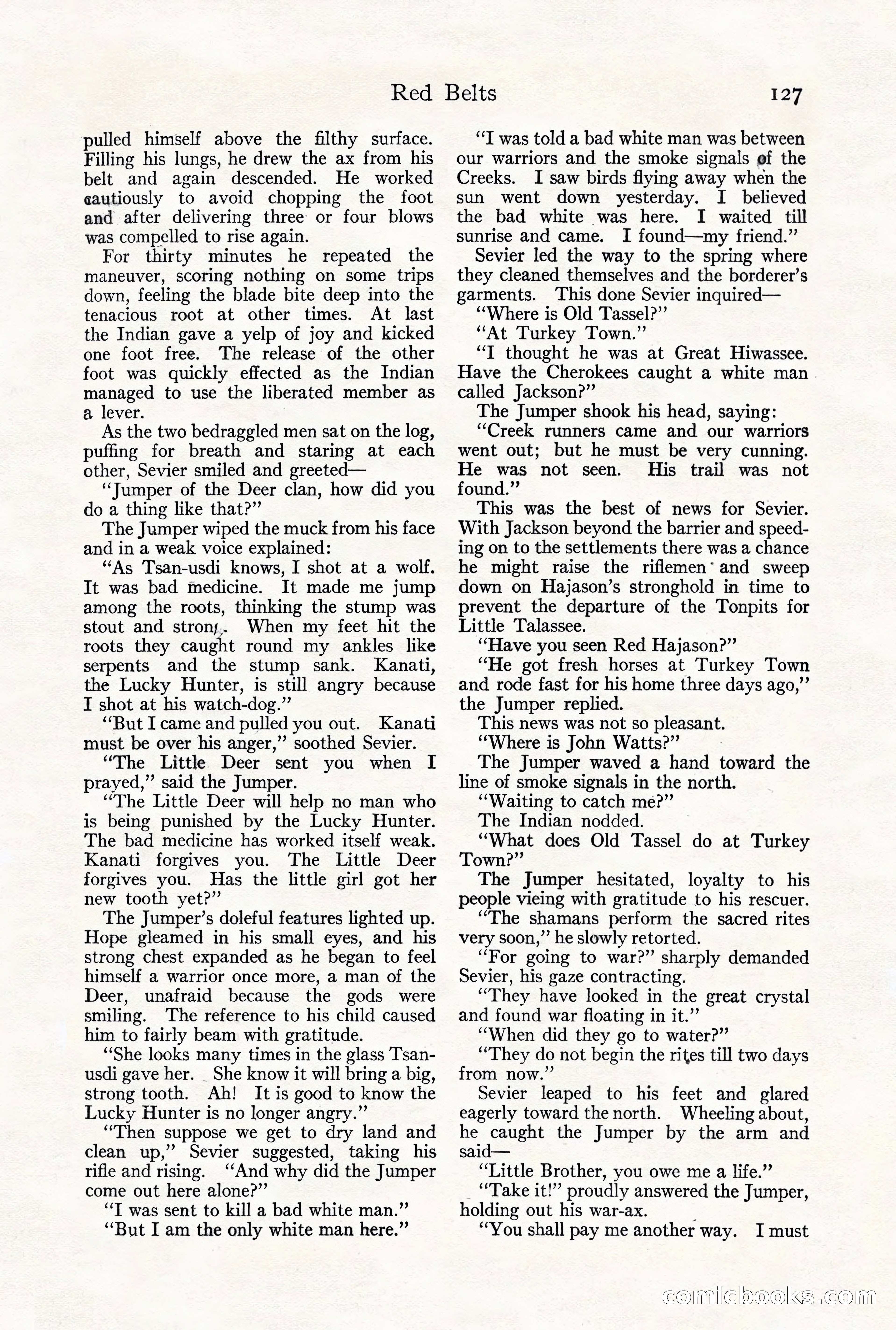 Adventure Magazine, October 3, 1919 — page 141 of 206