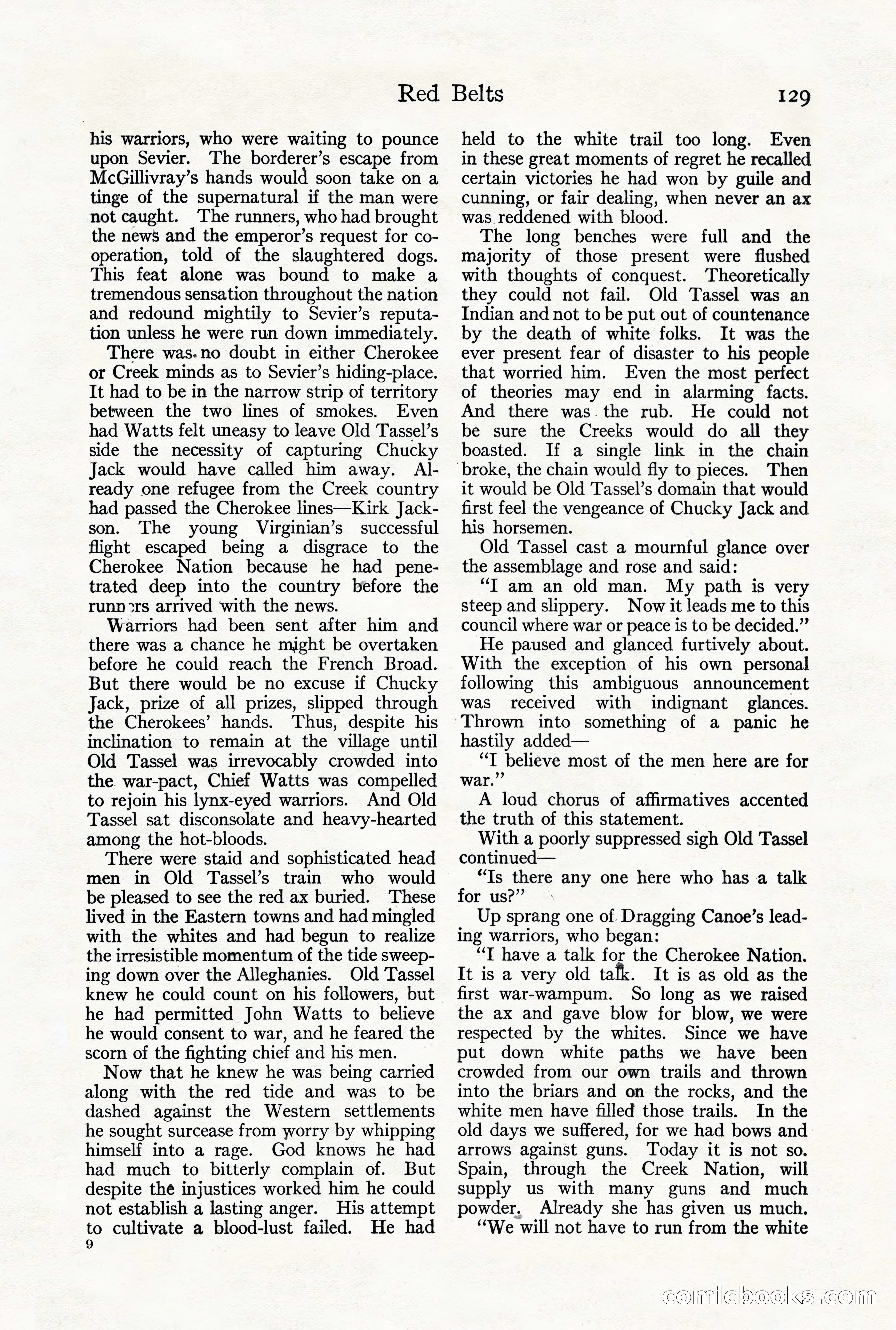 Adventure Magazine, October 3, 1919 — page 143 of 206