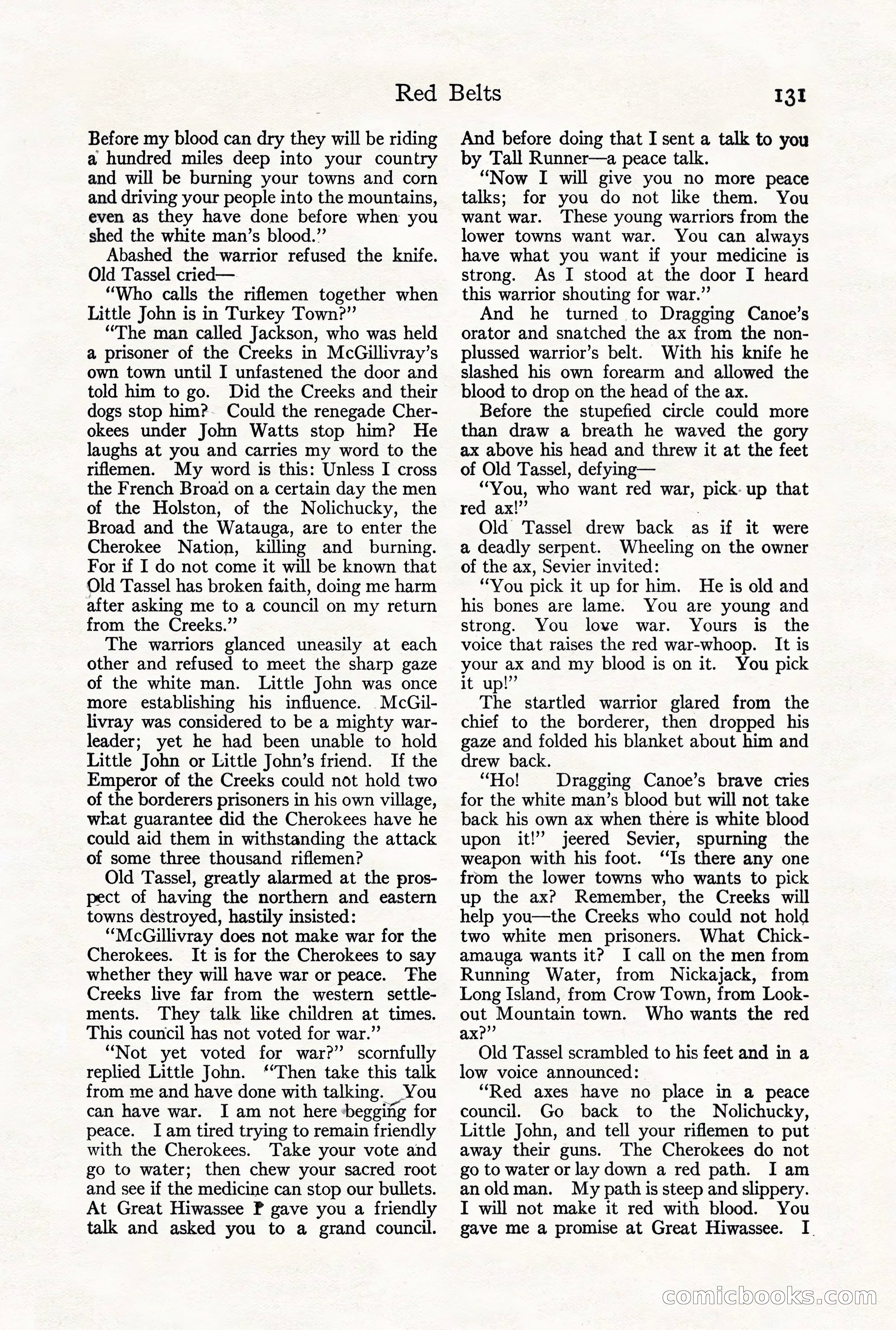 Adventure Magazine, October 3, 1919 — page 145 of 206