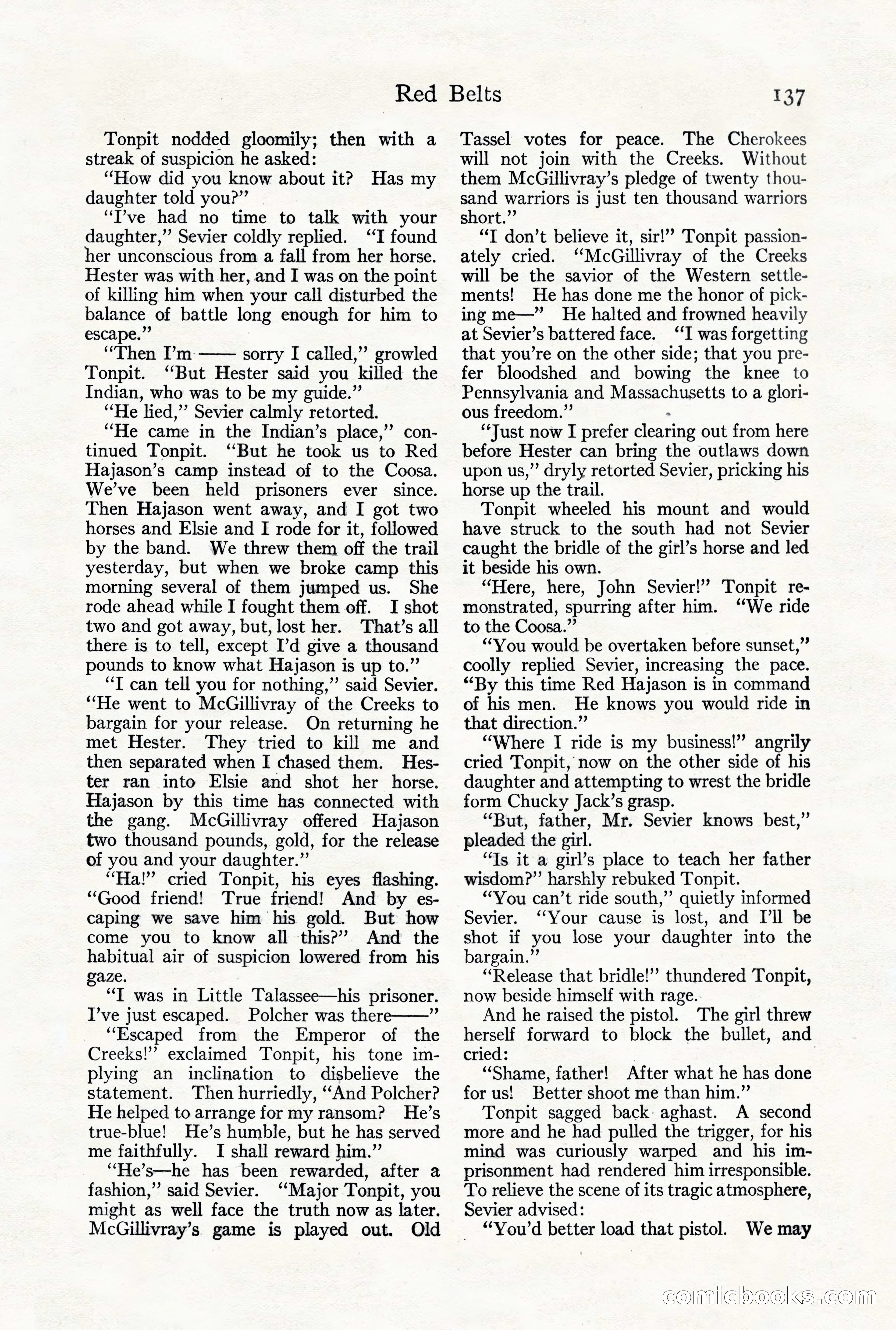 Adventure Magazine, October 3, 1919 — page 151 of 206