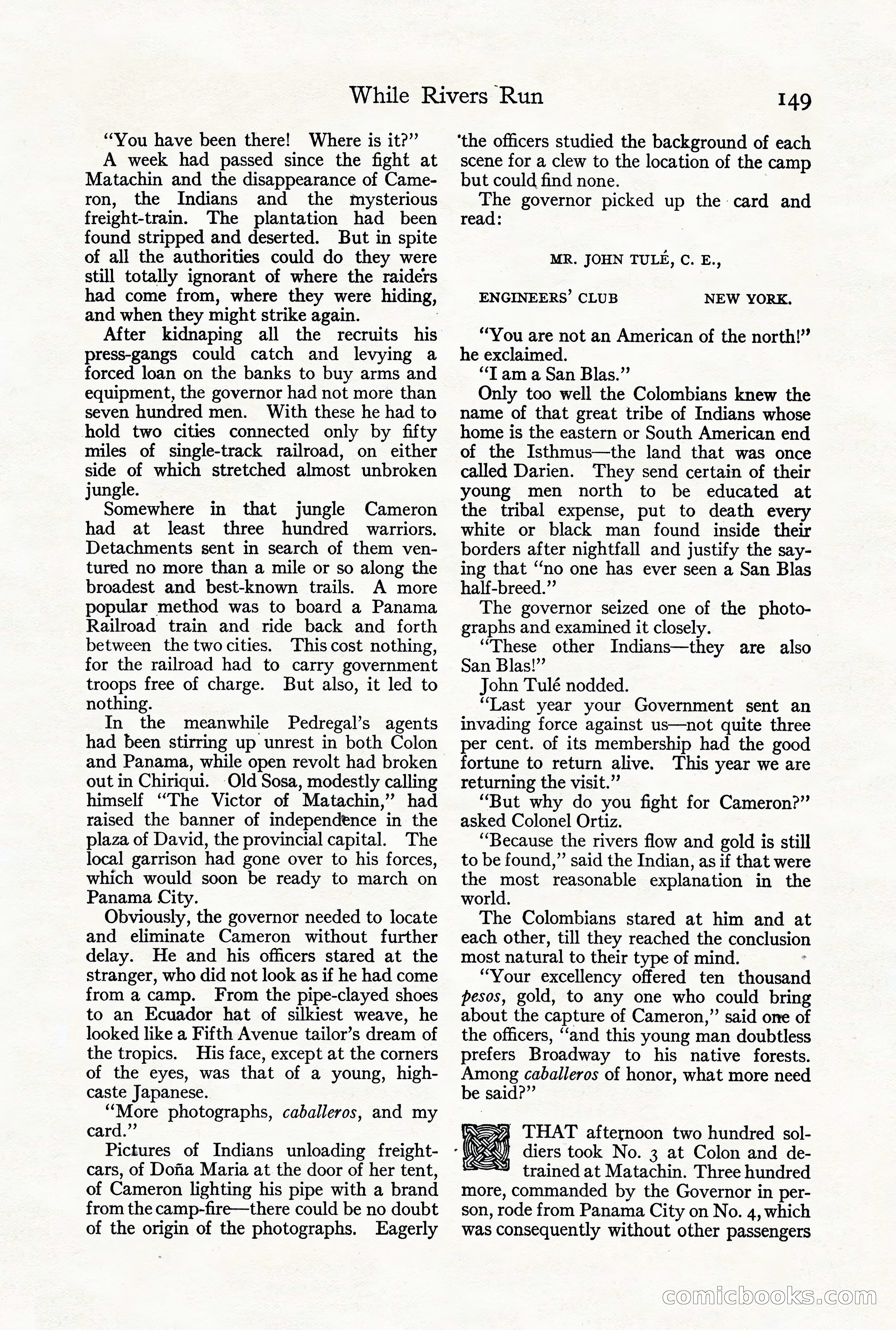 Adventure Magazine, October 3, 1919 — page 163 of 206