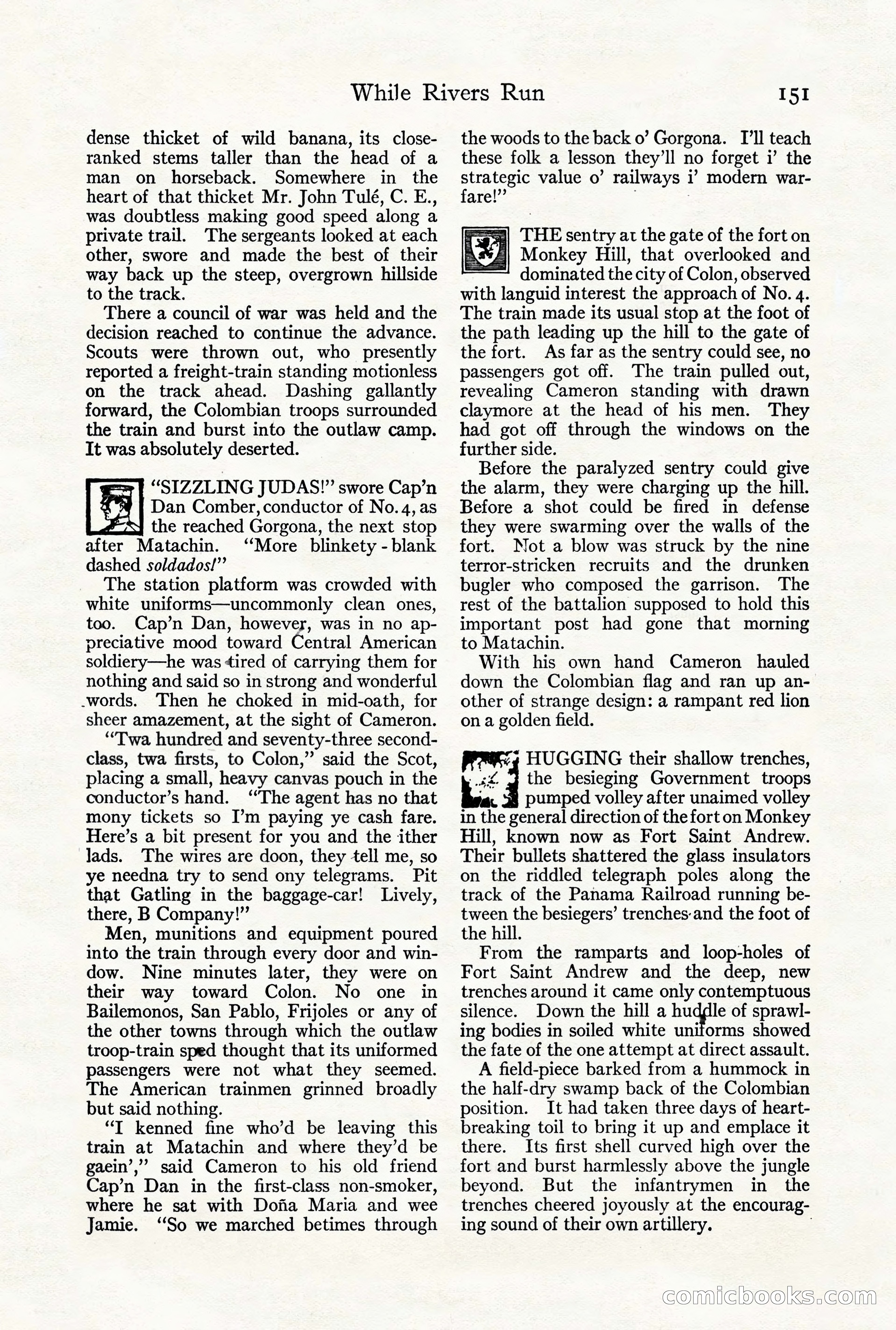 Adventure Magazine, October 3, 1919 — page 165 of 206