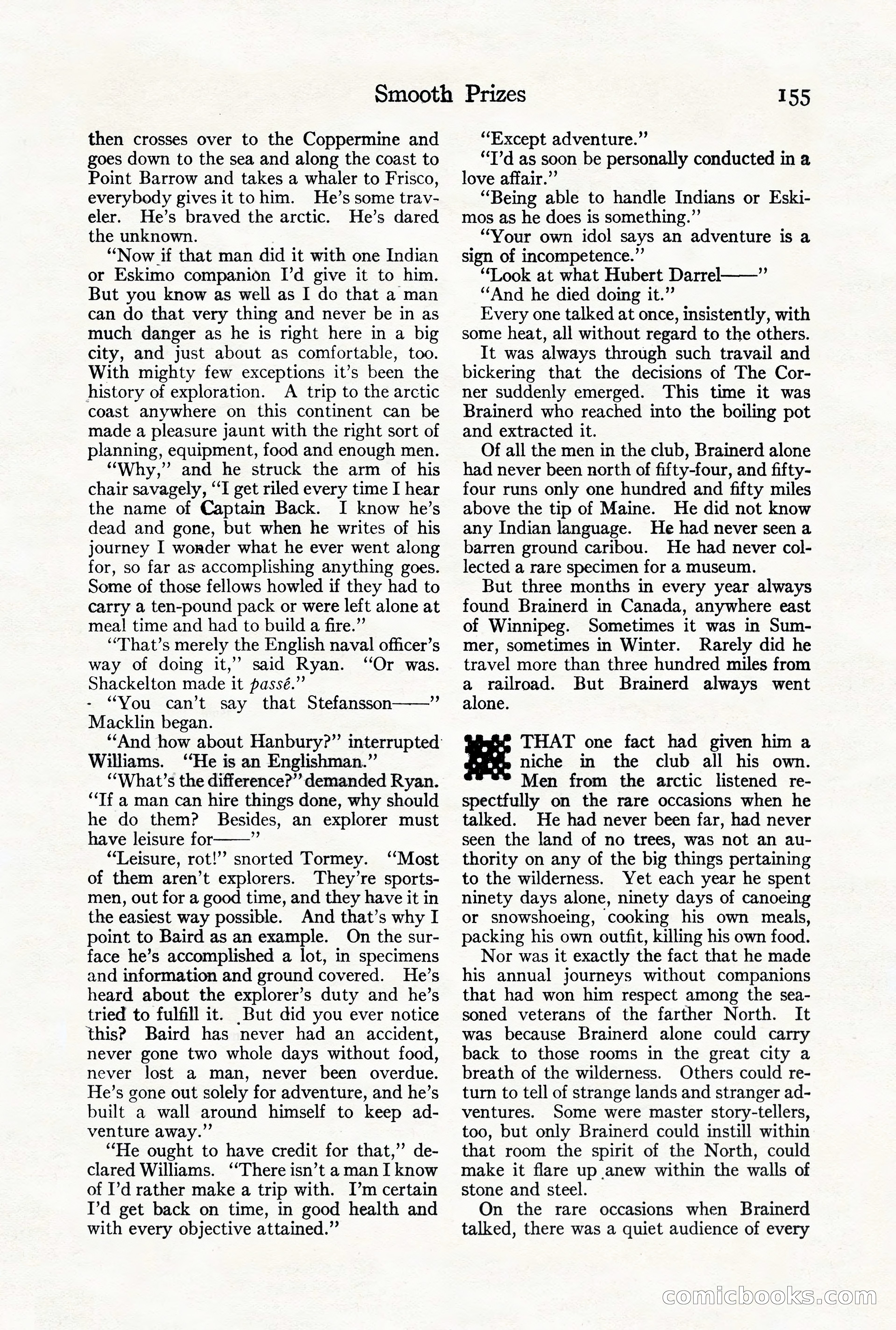 Adventure Magazine, October 3, 1919 — page 169 of 206