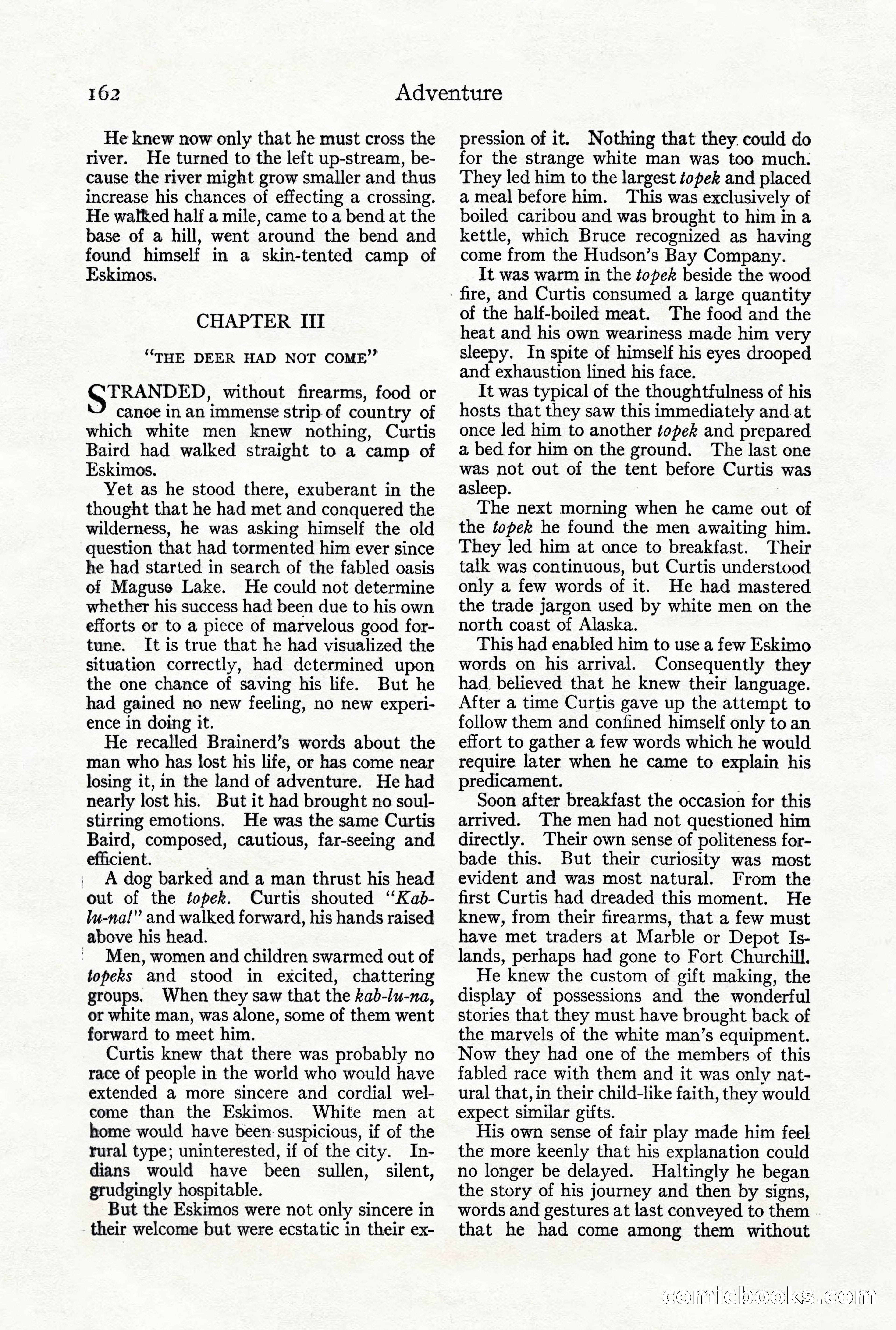 Adventure Magazine, October 3, 1919 — page 176 of 206