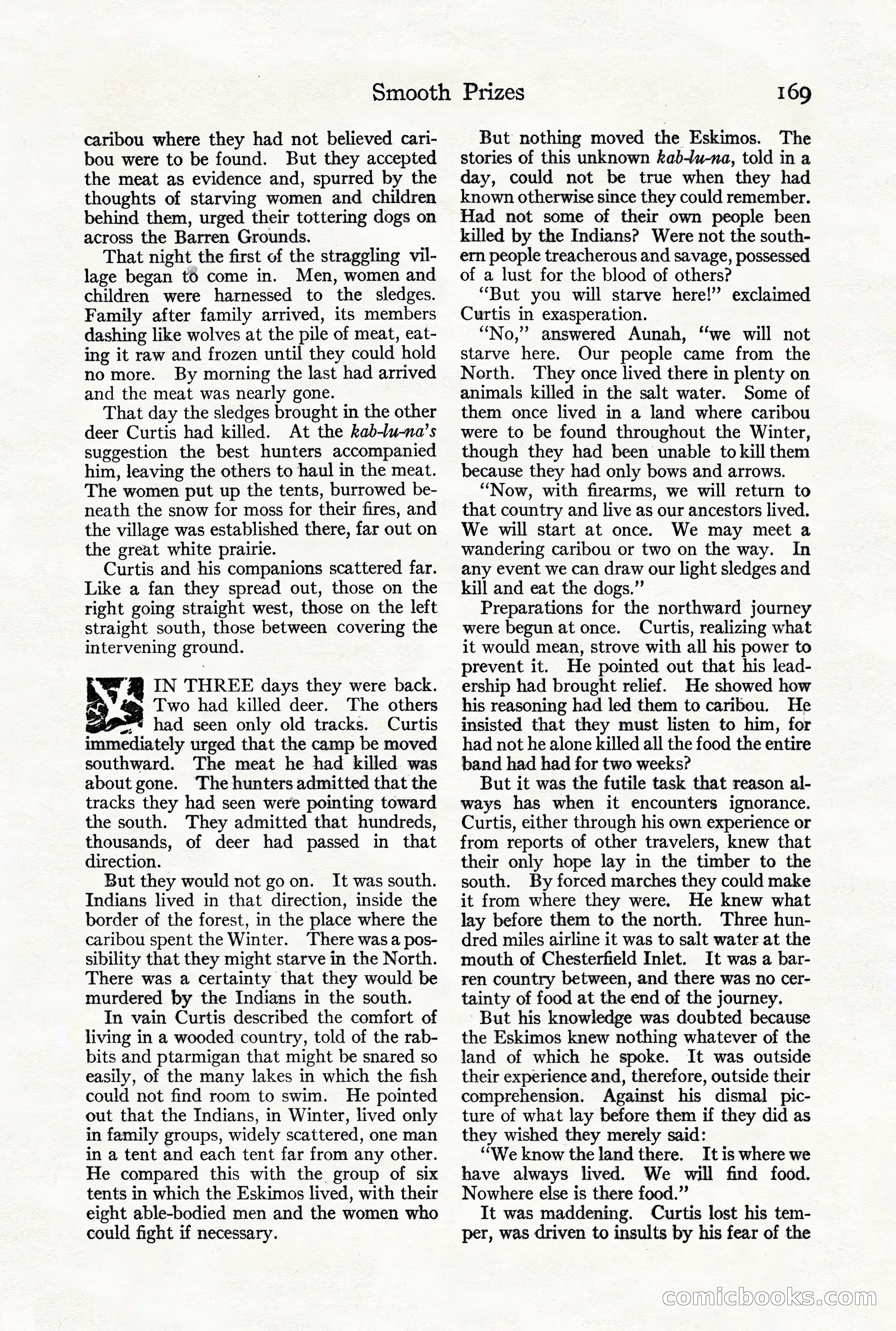 Adventure Magazine, October 3, 1919 — page 183 of 206