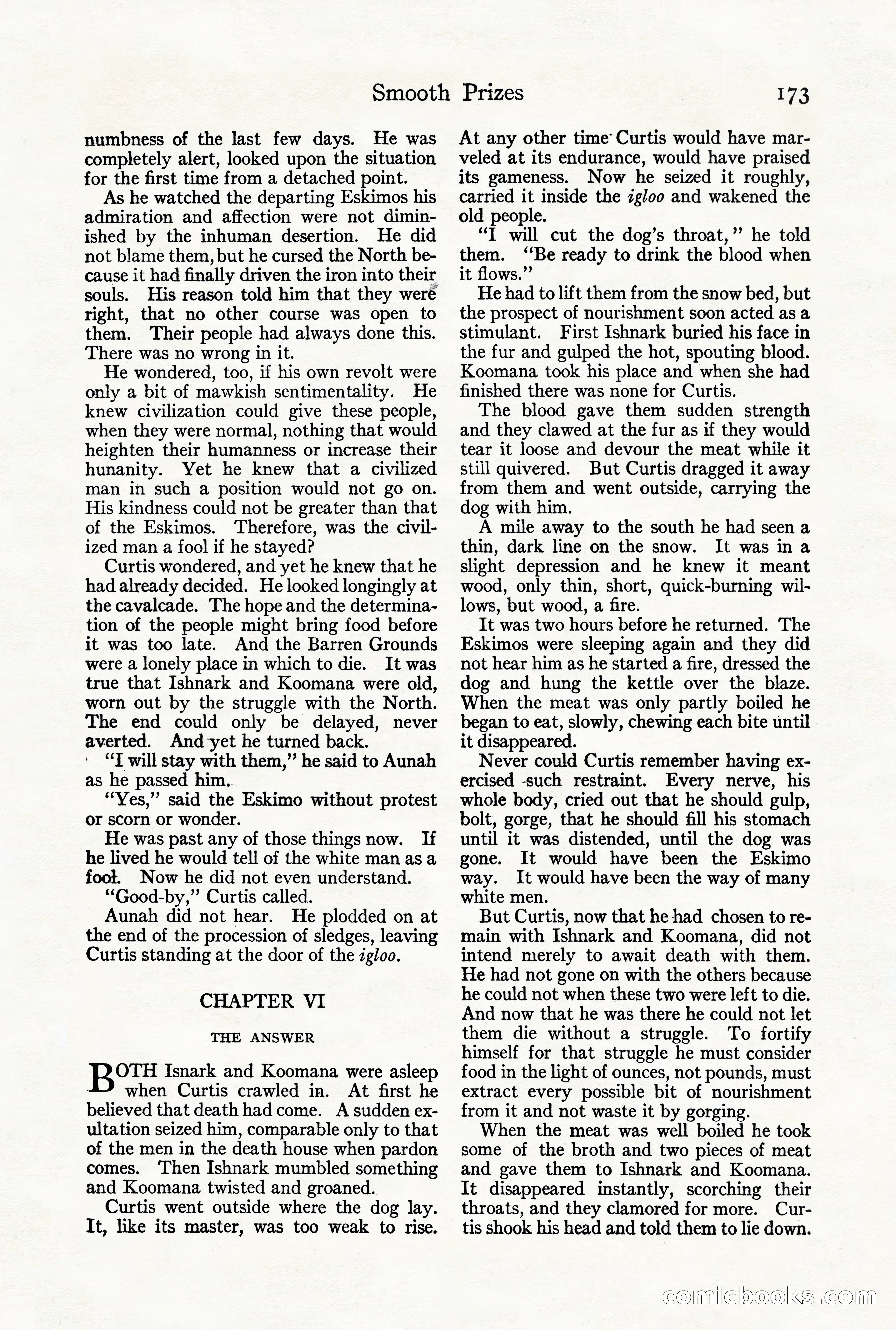 Adventure Magazine, October 3, 1919 — page 187 of 206