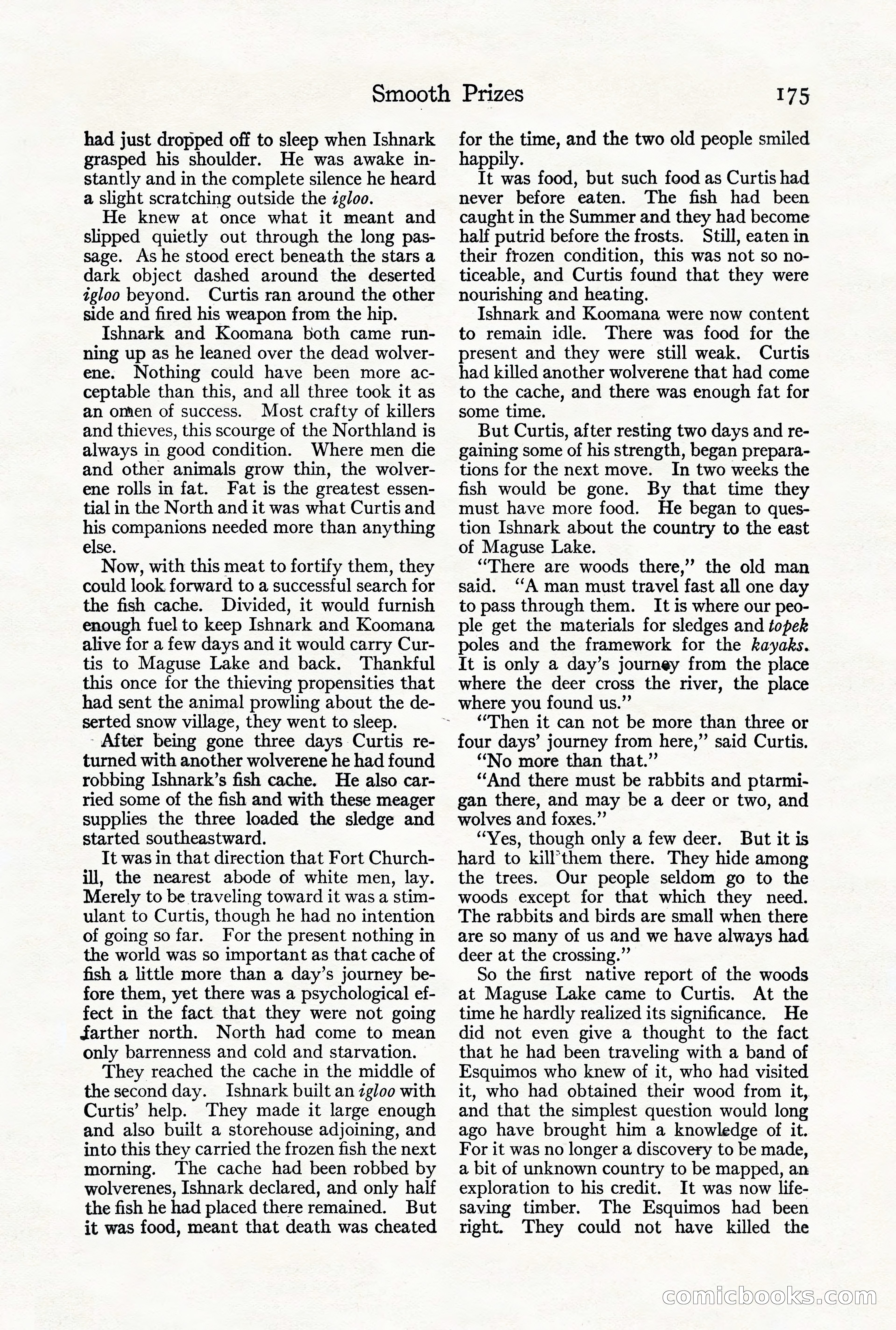 Adventure Magazine, October 3, 1919 — page 189 of 206