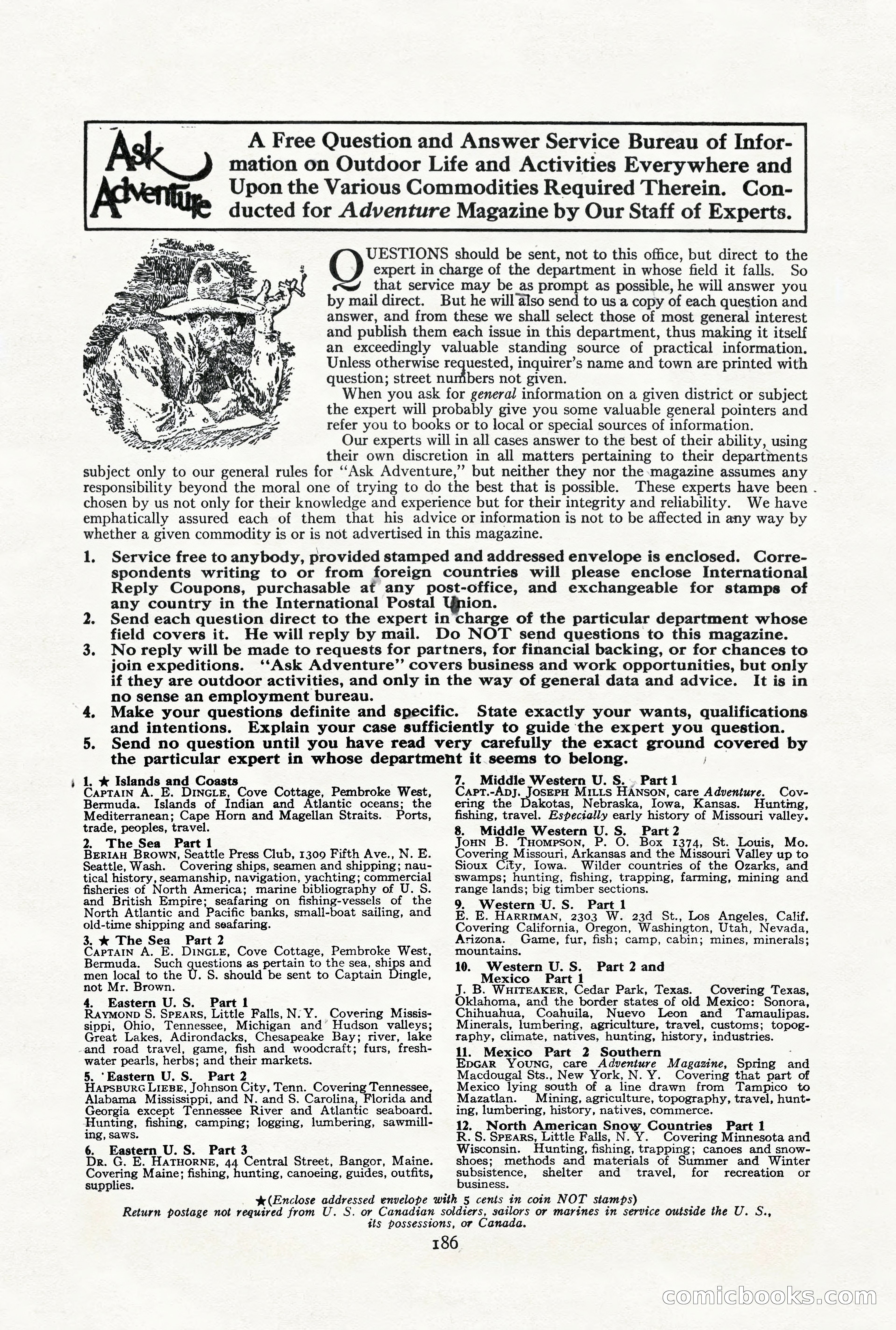 Adventure Magazine, October 3, 1919 — page 200 of 206