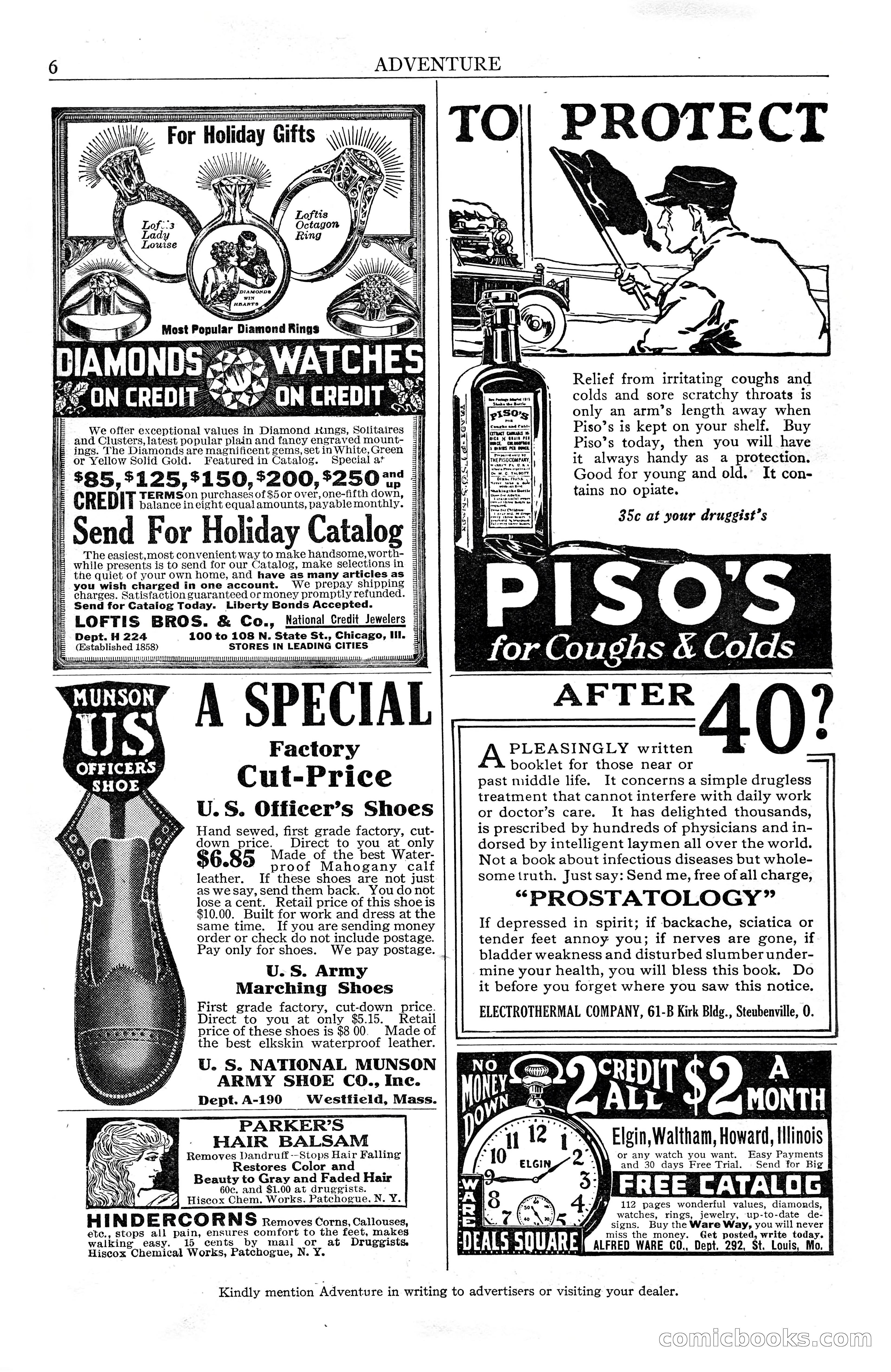 Adventure Magazine, January 3, 1921 — page 8 of 204