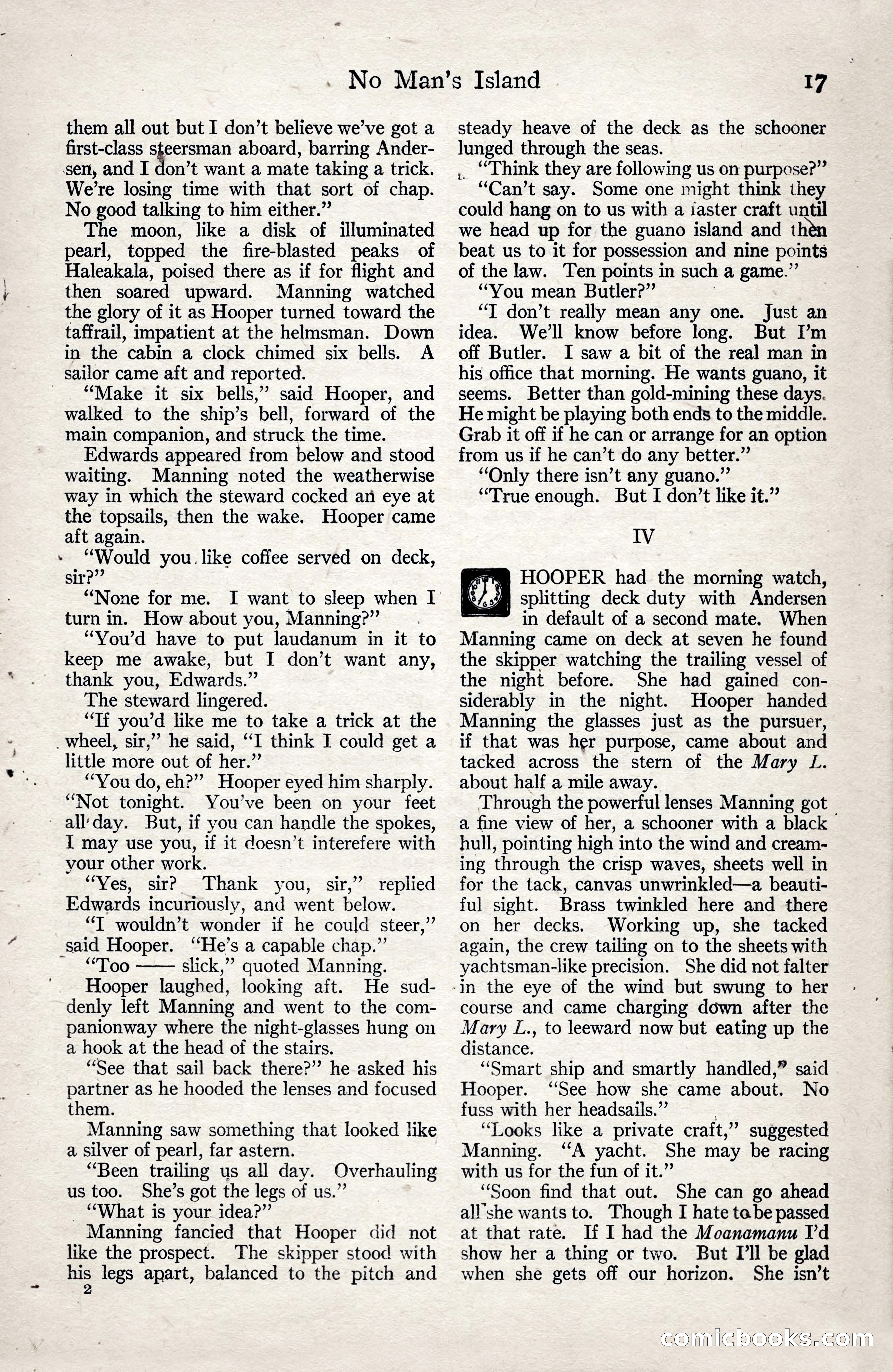 Adventure Magazine, January 3, 1921 — page 27 of 204